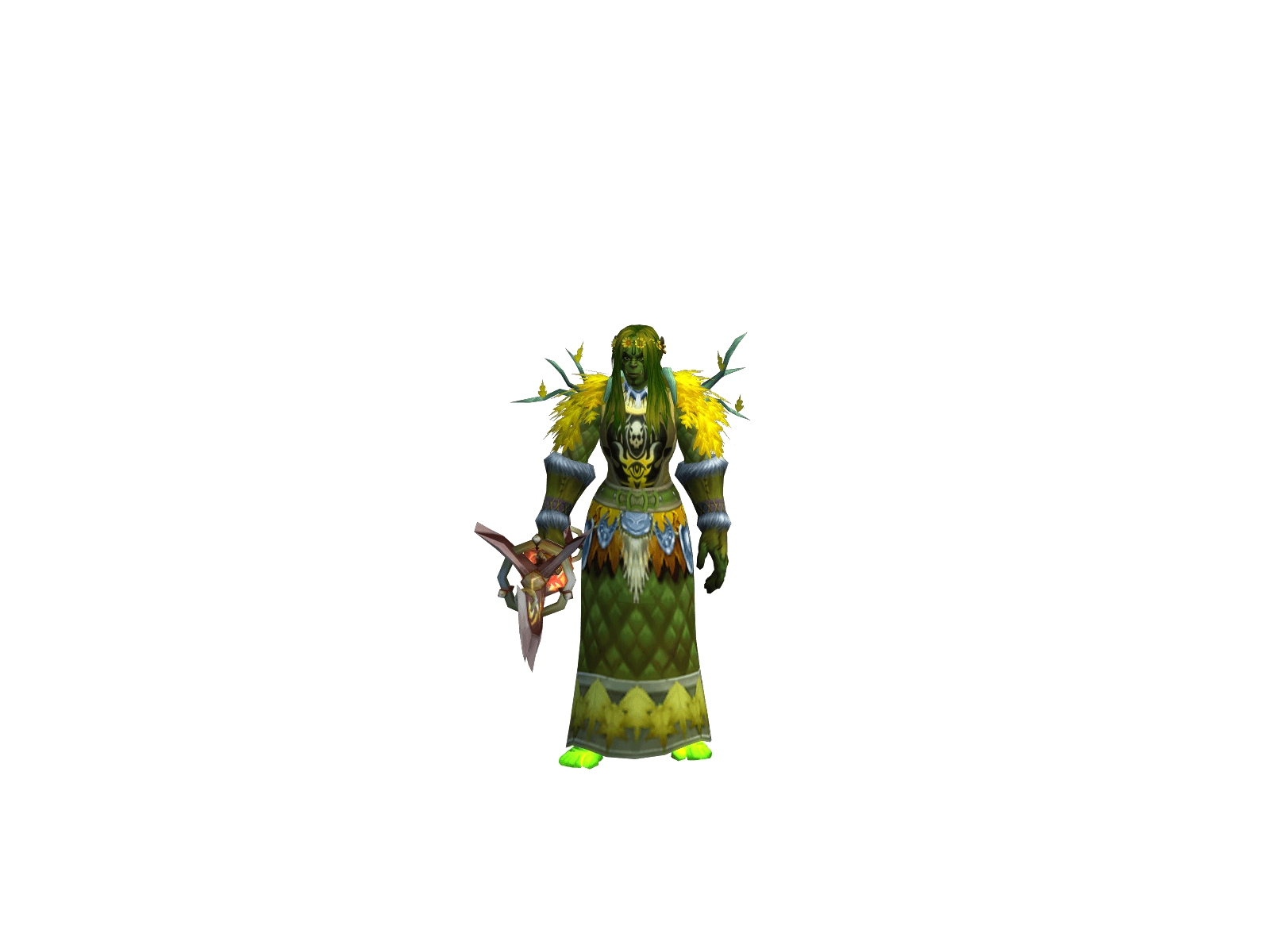 Character render of the top-ranked player