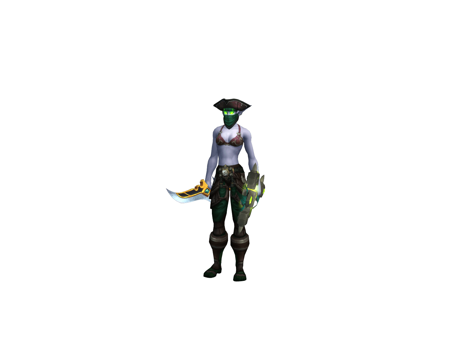 Evne's character render