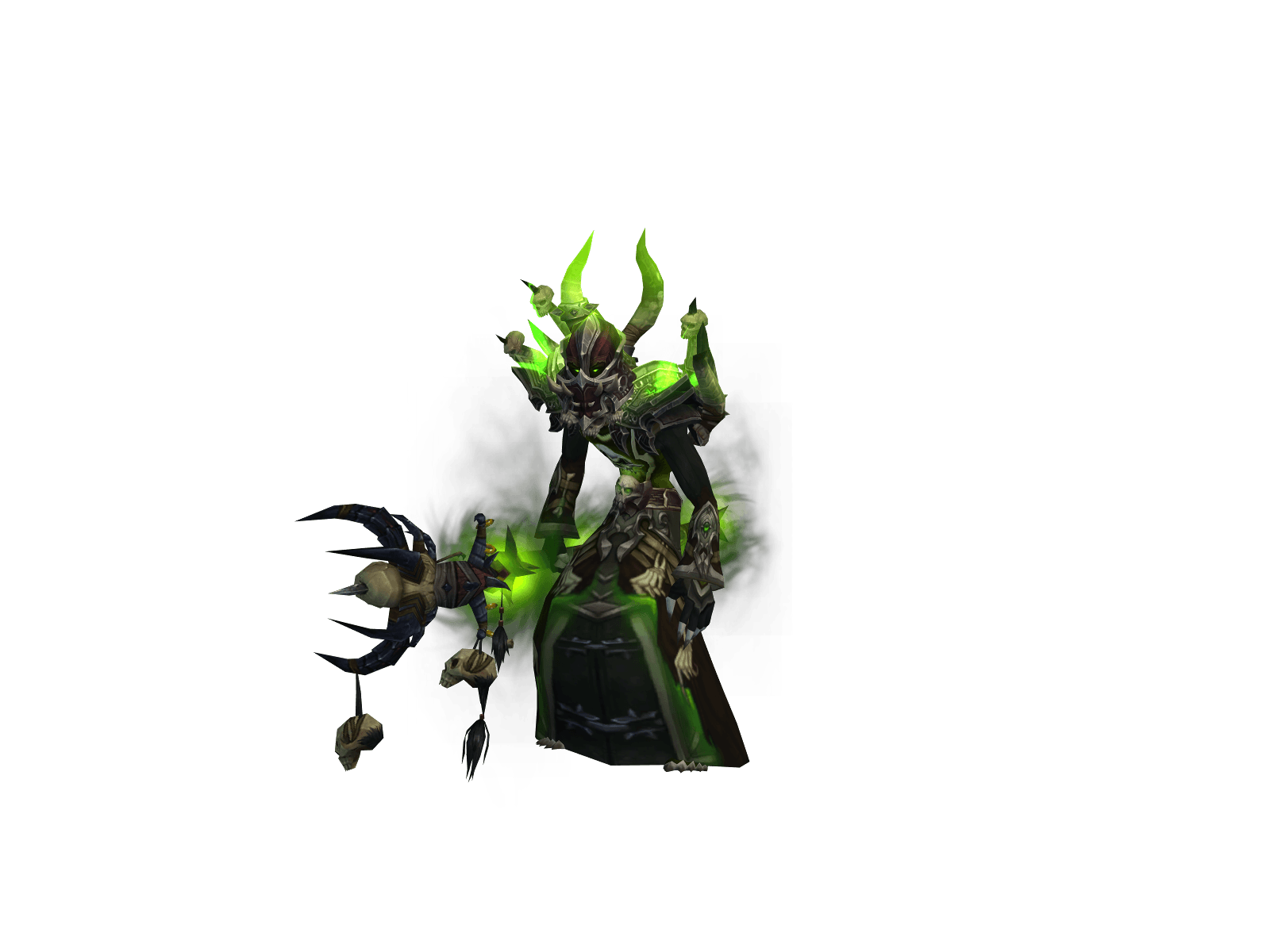Character render of the top-ranked player