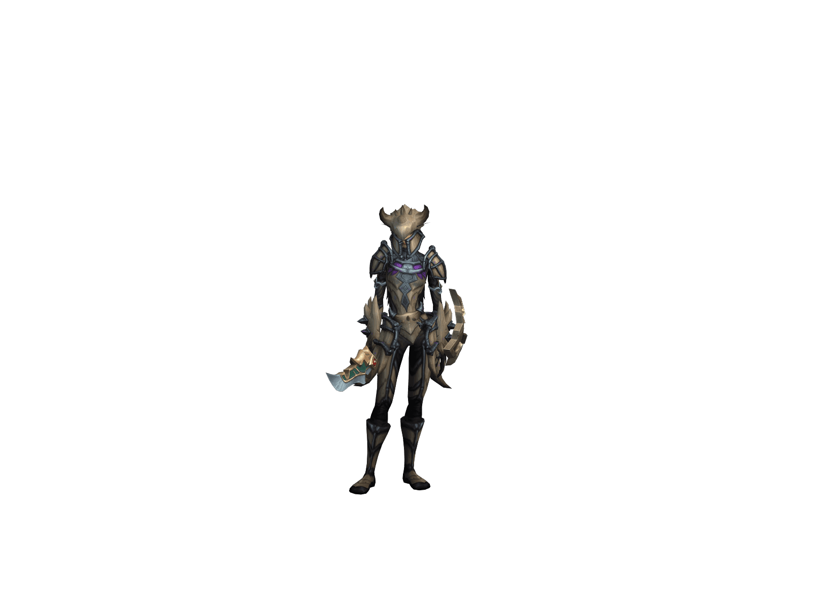 Duffiñ's character render