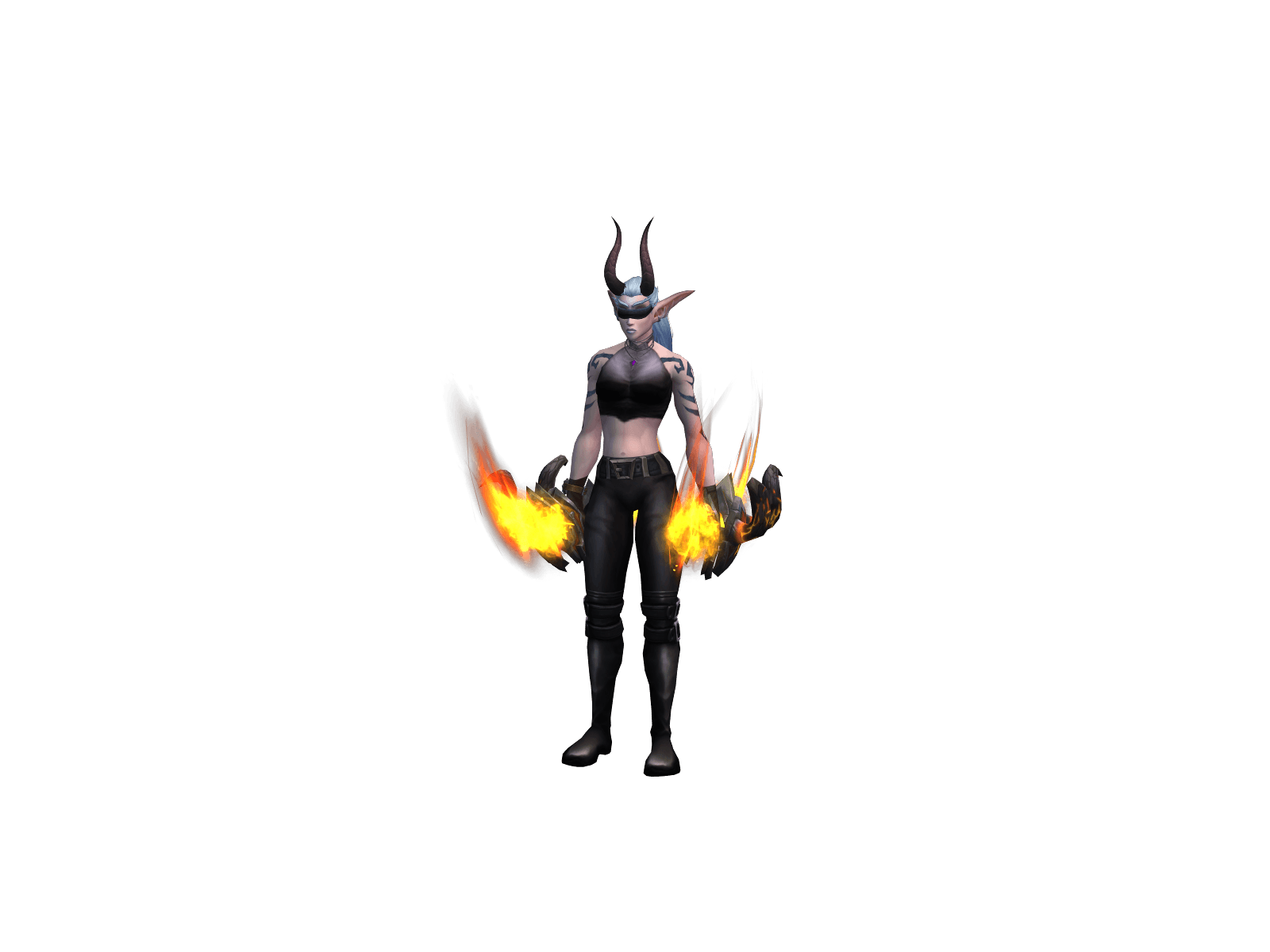 Luciffer's character render