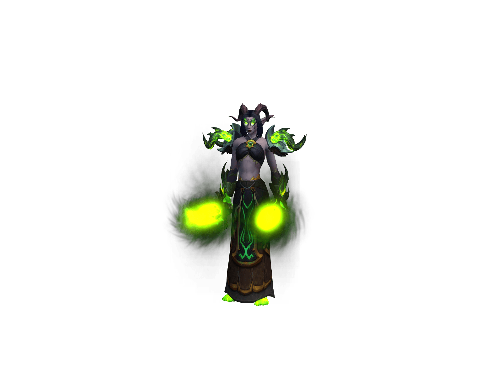 Character render of the top-ranked player