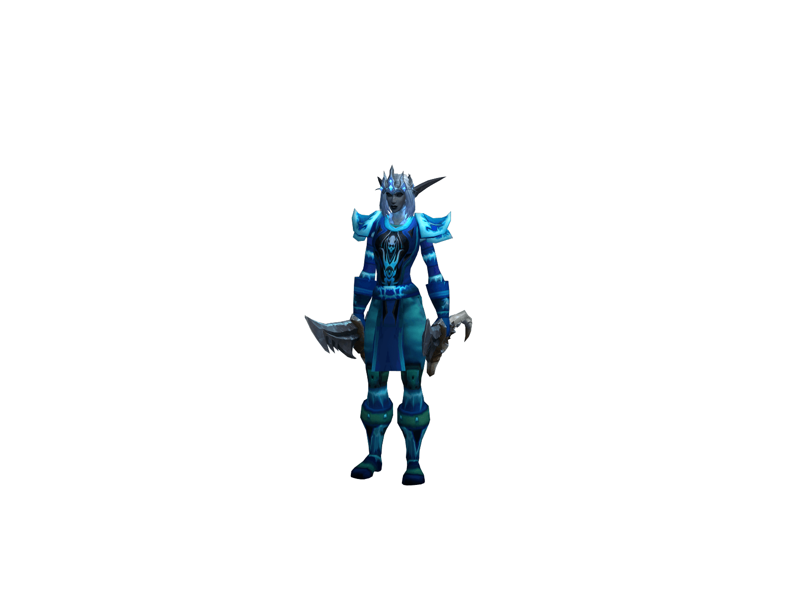 Praised's character render