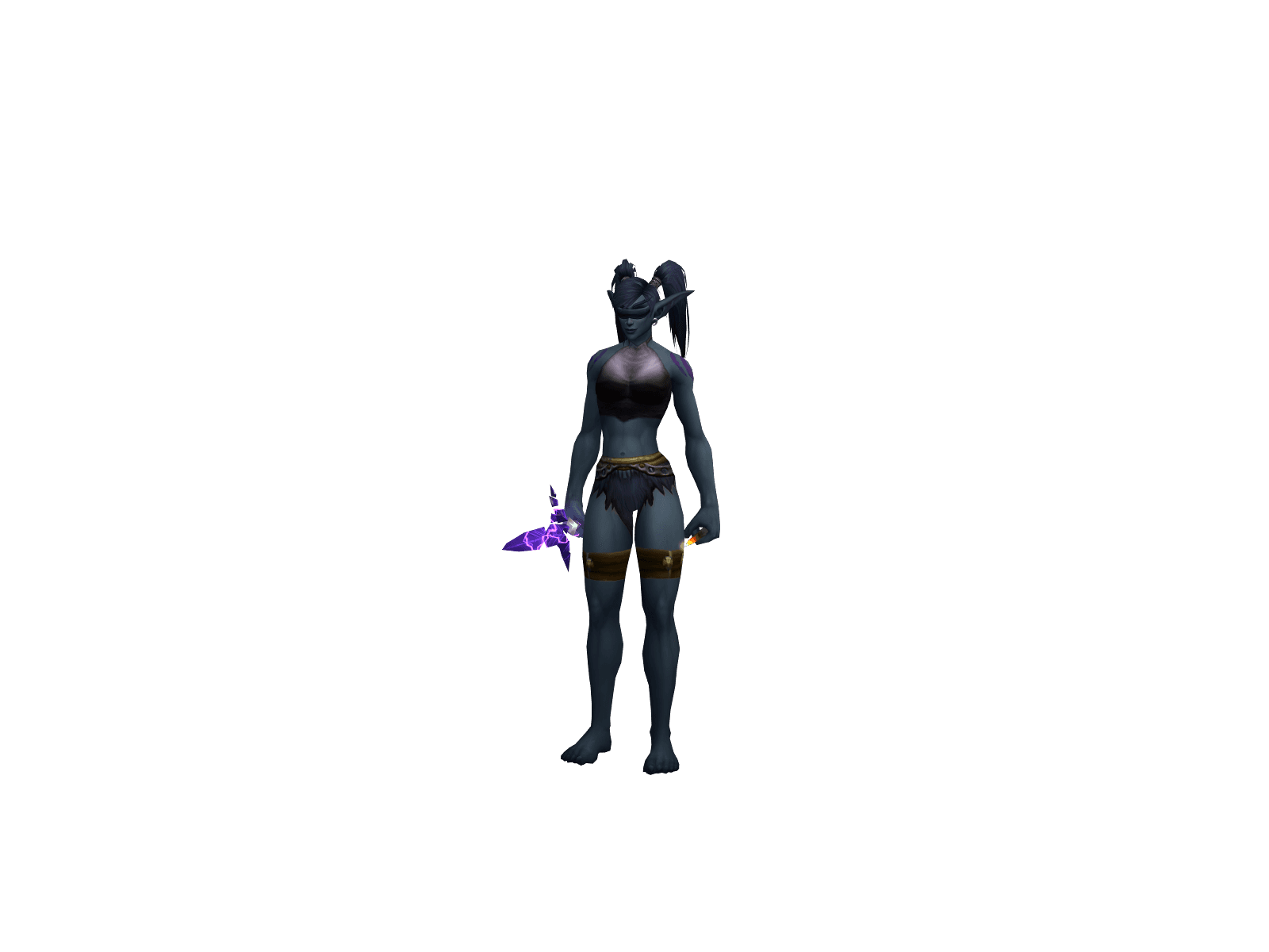 Blueberries's character render