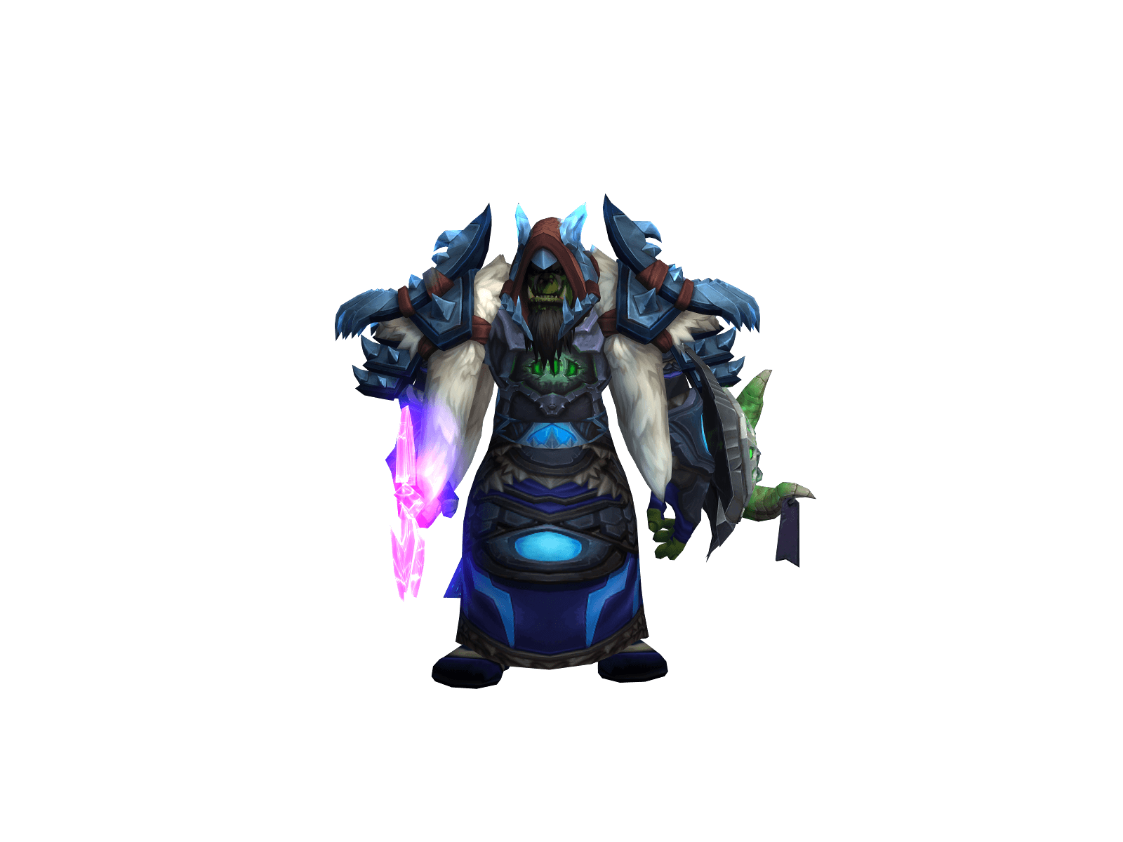Character render of the top-ranked player