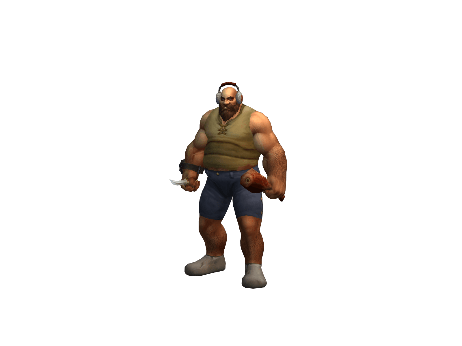 Plebiathan's character render
