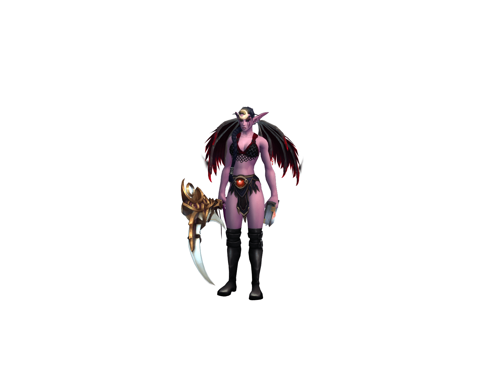 Kaeori's character render