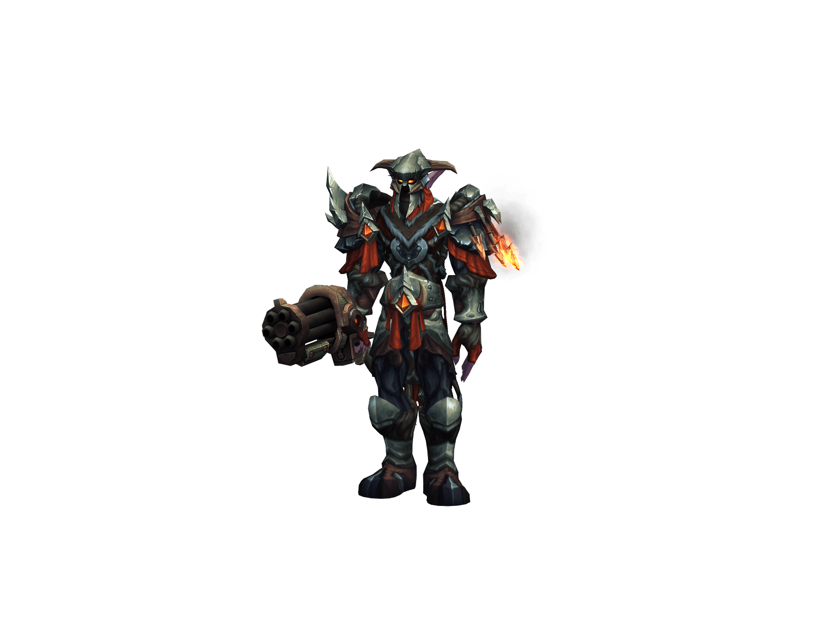 Character render of the top-ranked player
