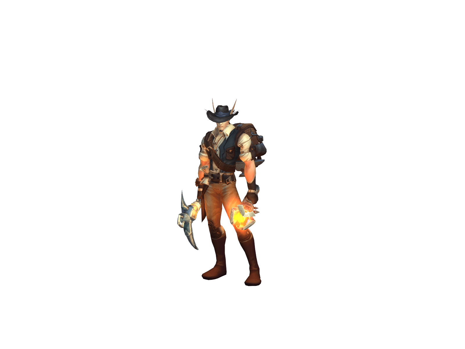 Keegan's character render