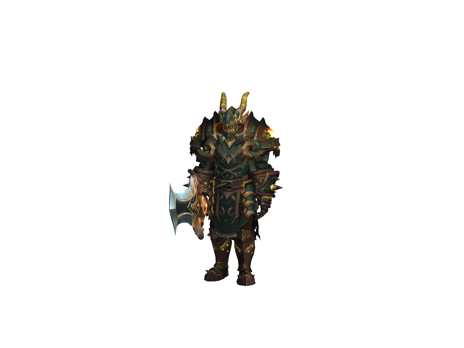 Roldas's character render