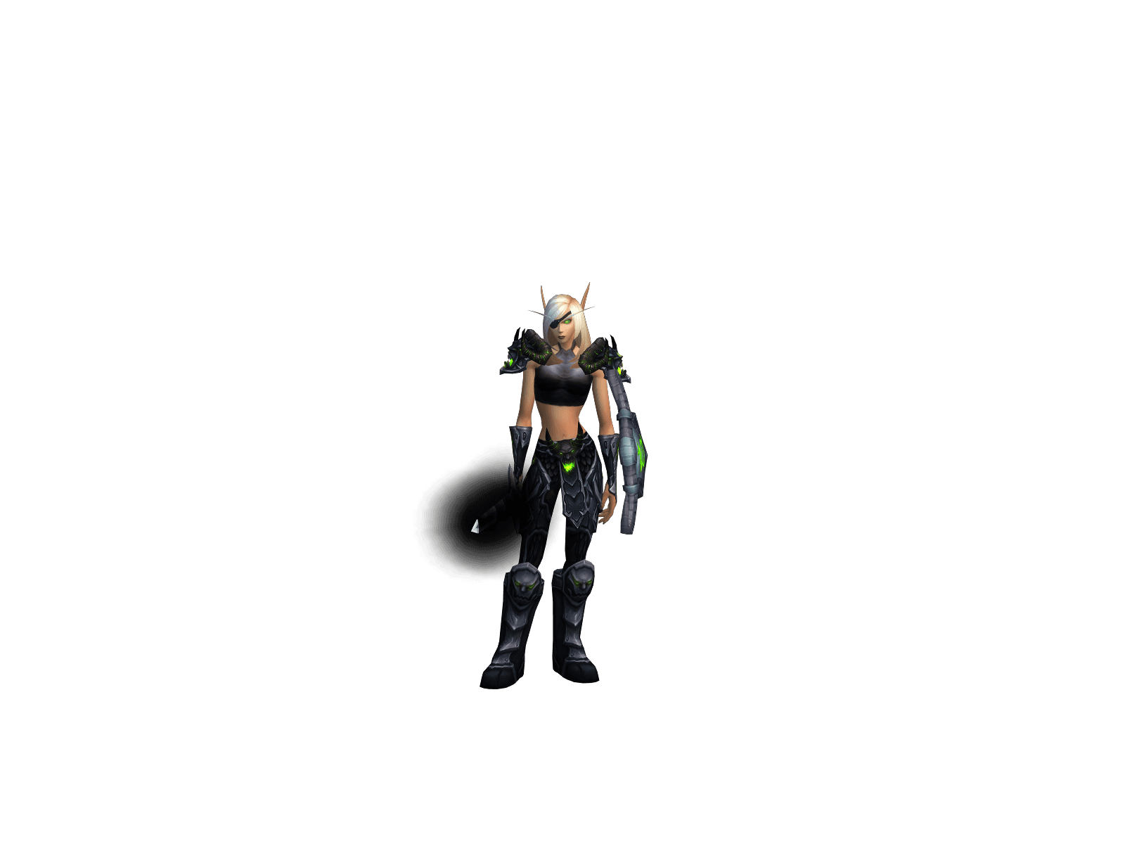 Character render of the top-ranked player