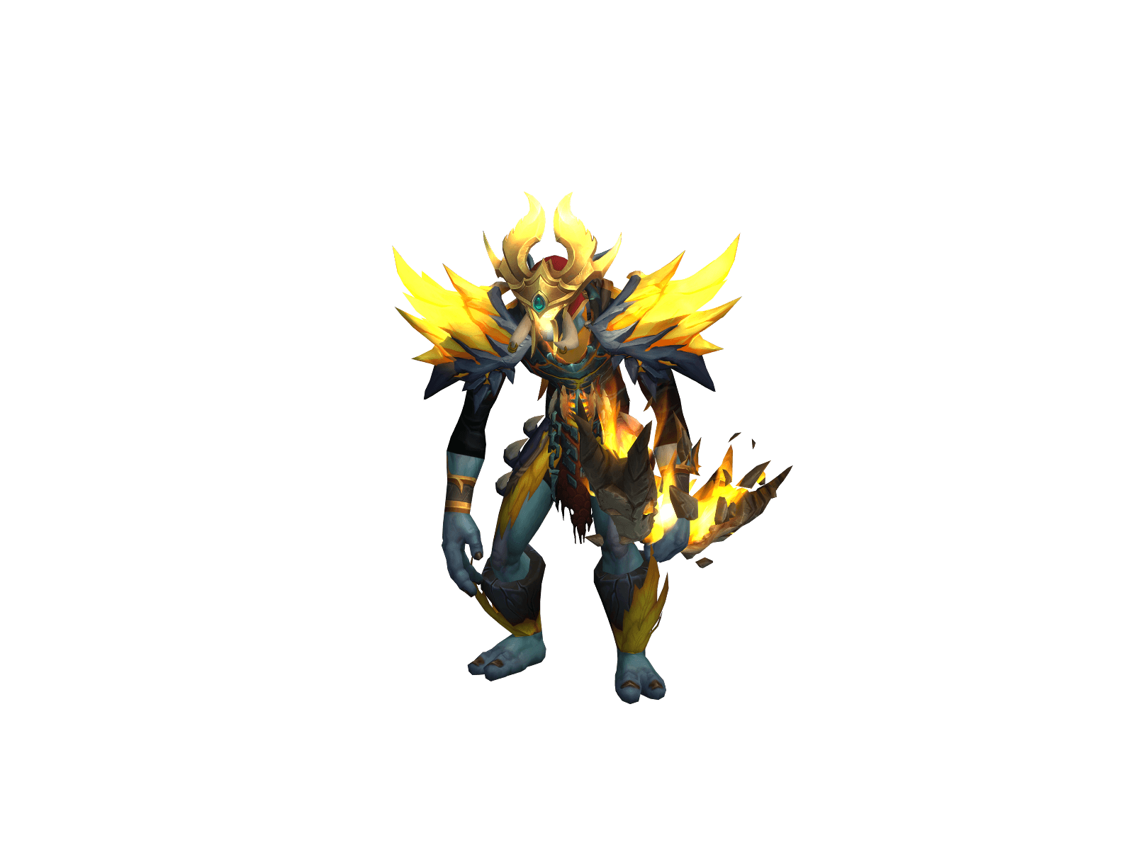 Hecklefish's character render