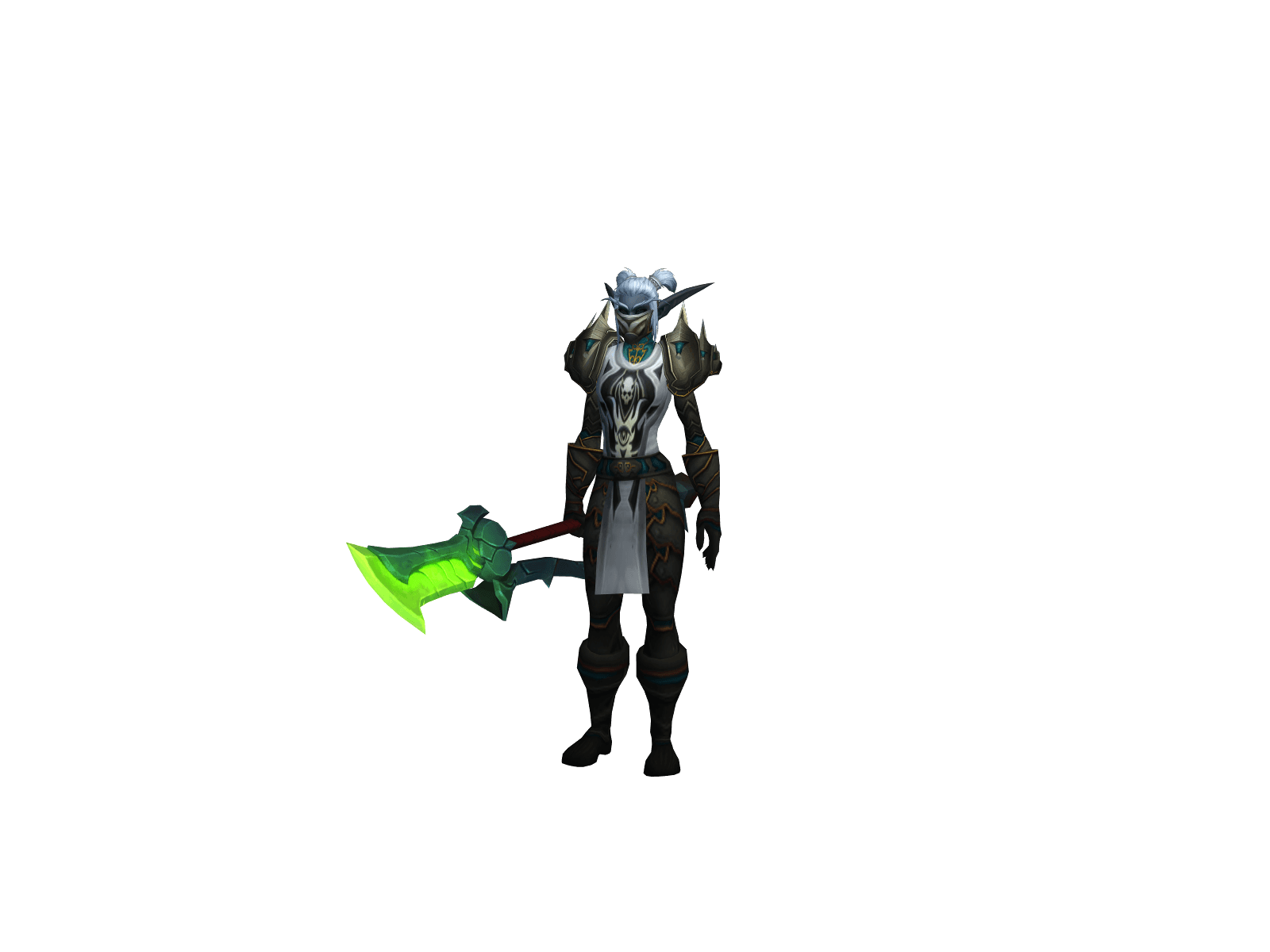 Character render of the top-ranked player