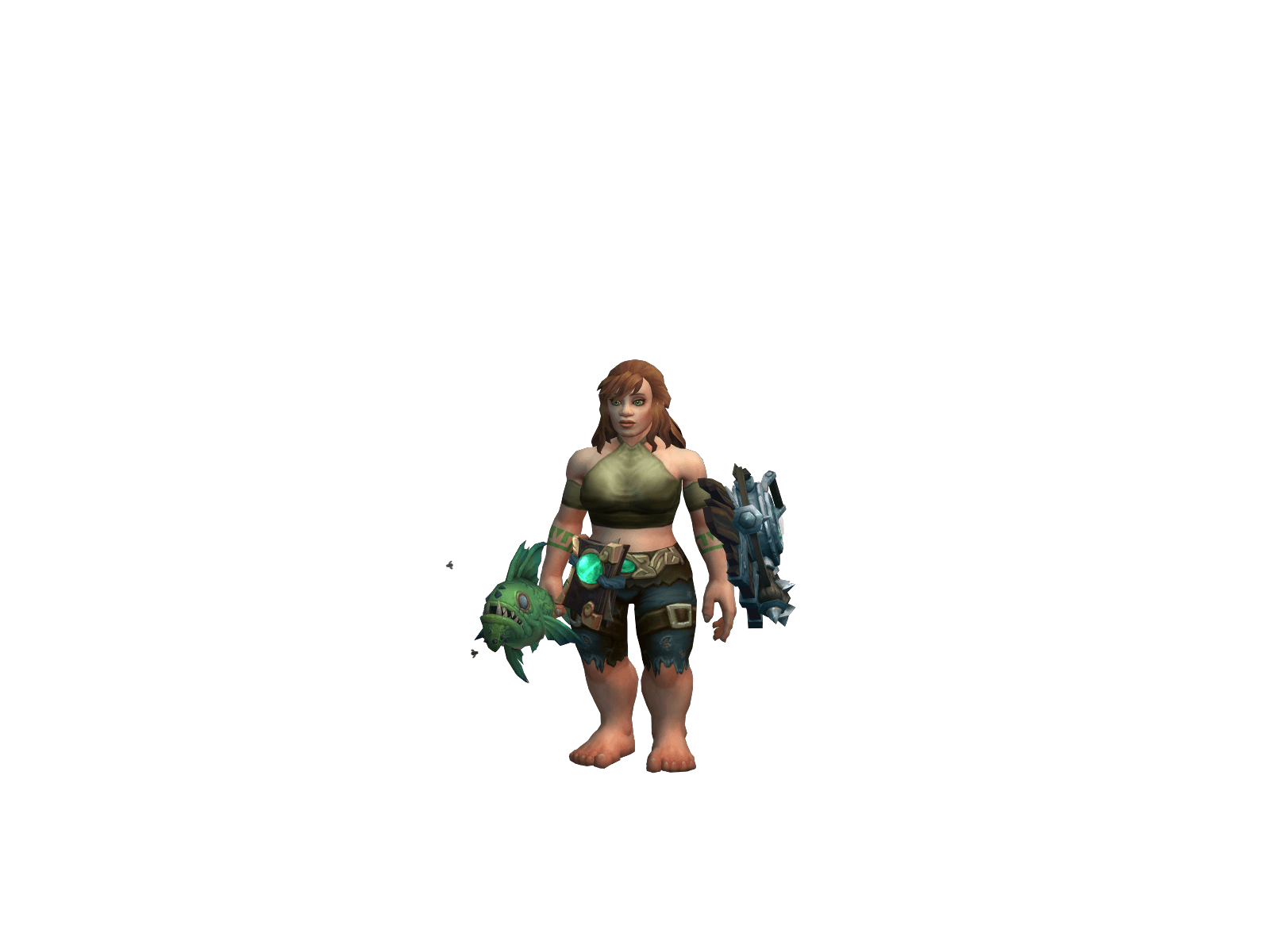 Character render of the top-ranked player