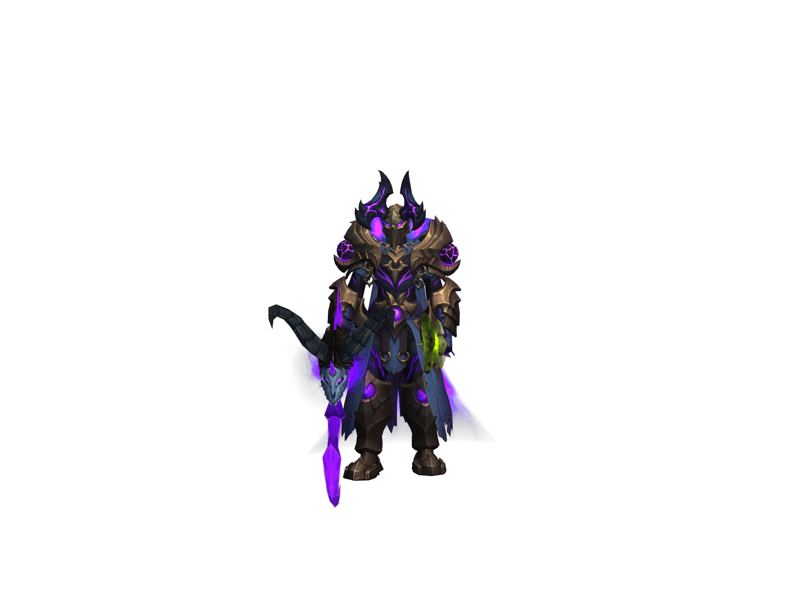 Character render of the top-ranked player