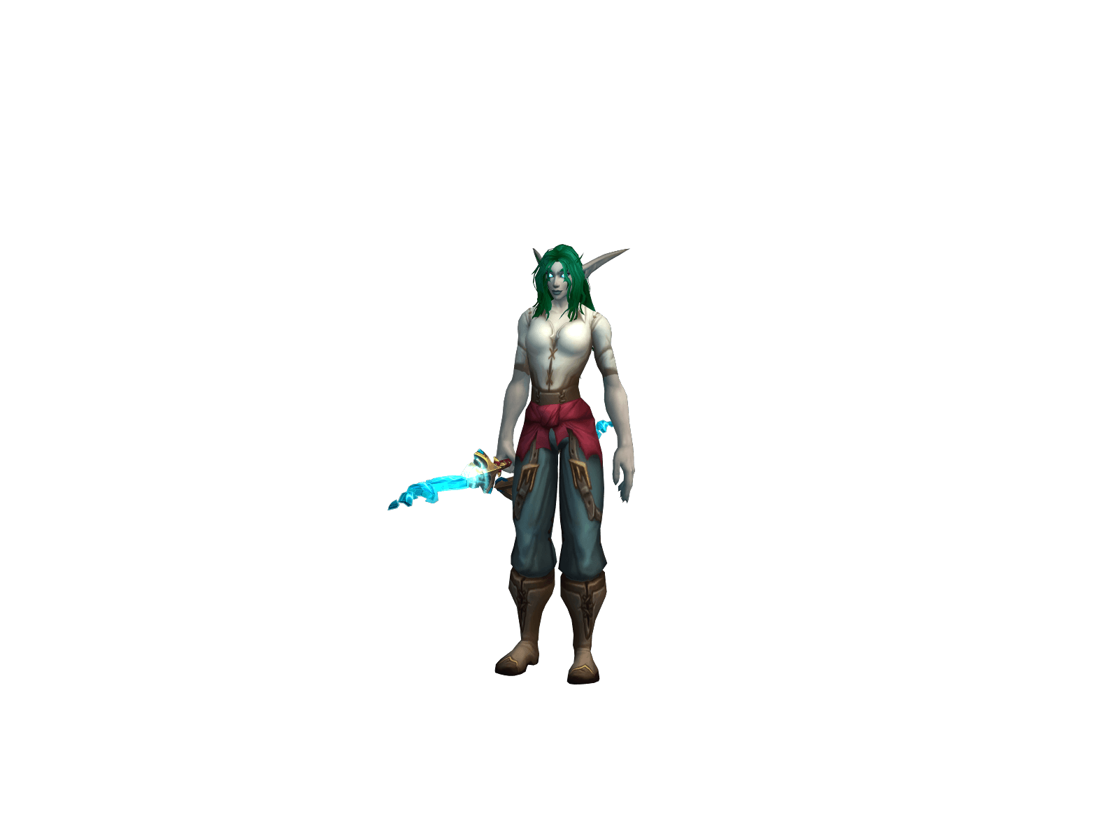 Sparkster's character render