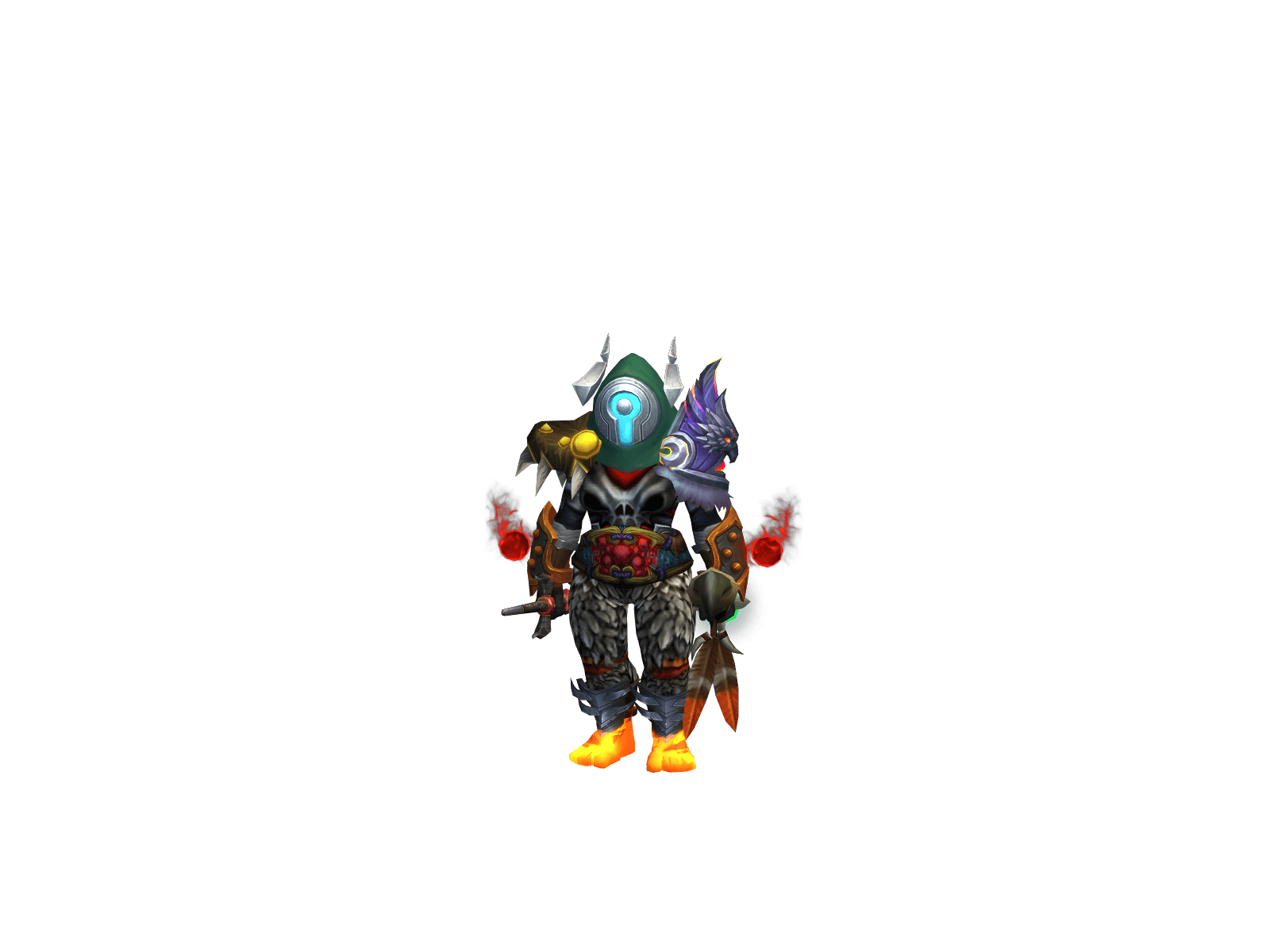 Bum's character render