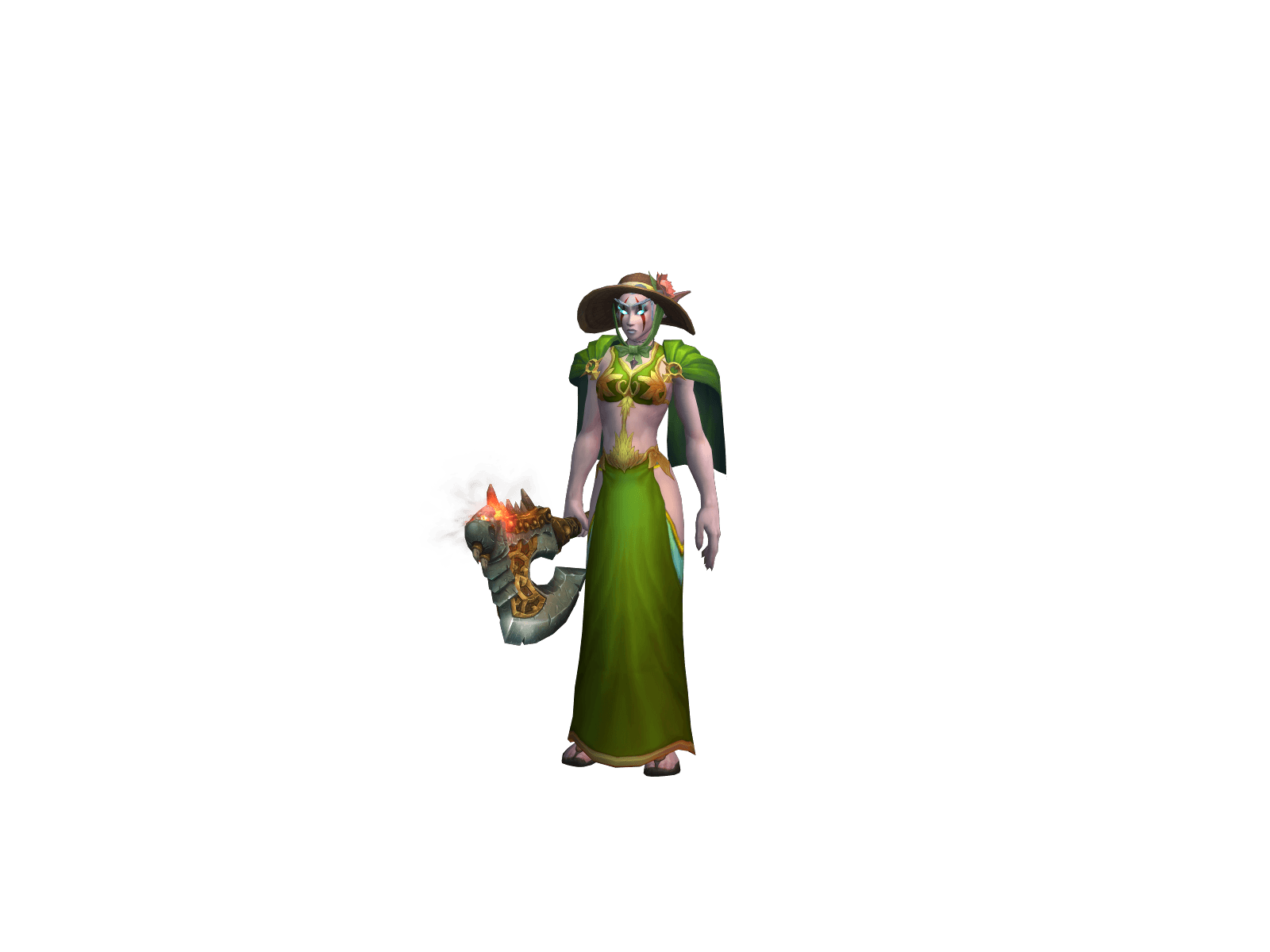 Chahae's character render