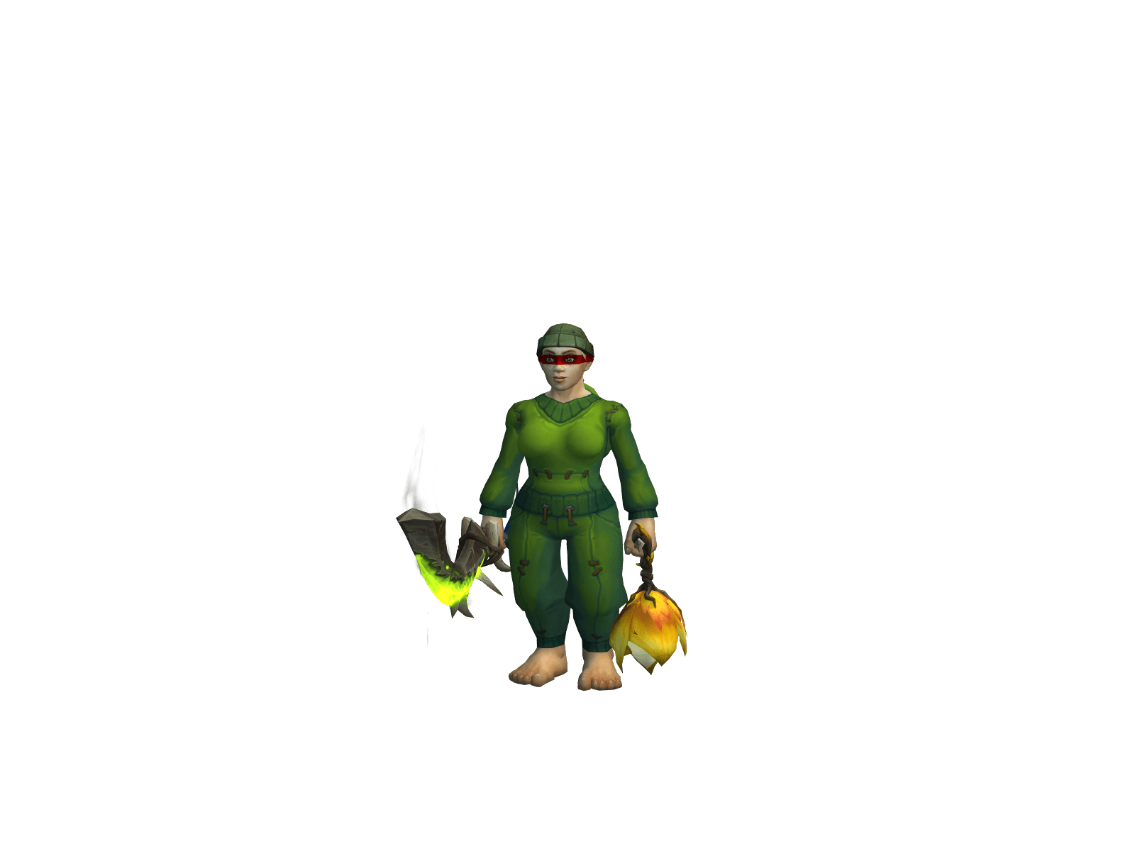 Character render of the top-ranked player