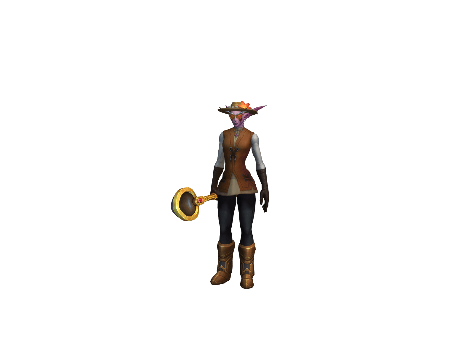 Fredagn's character render