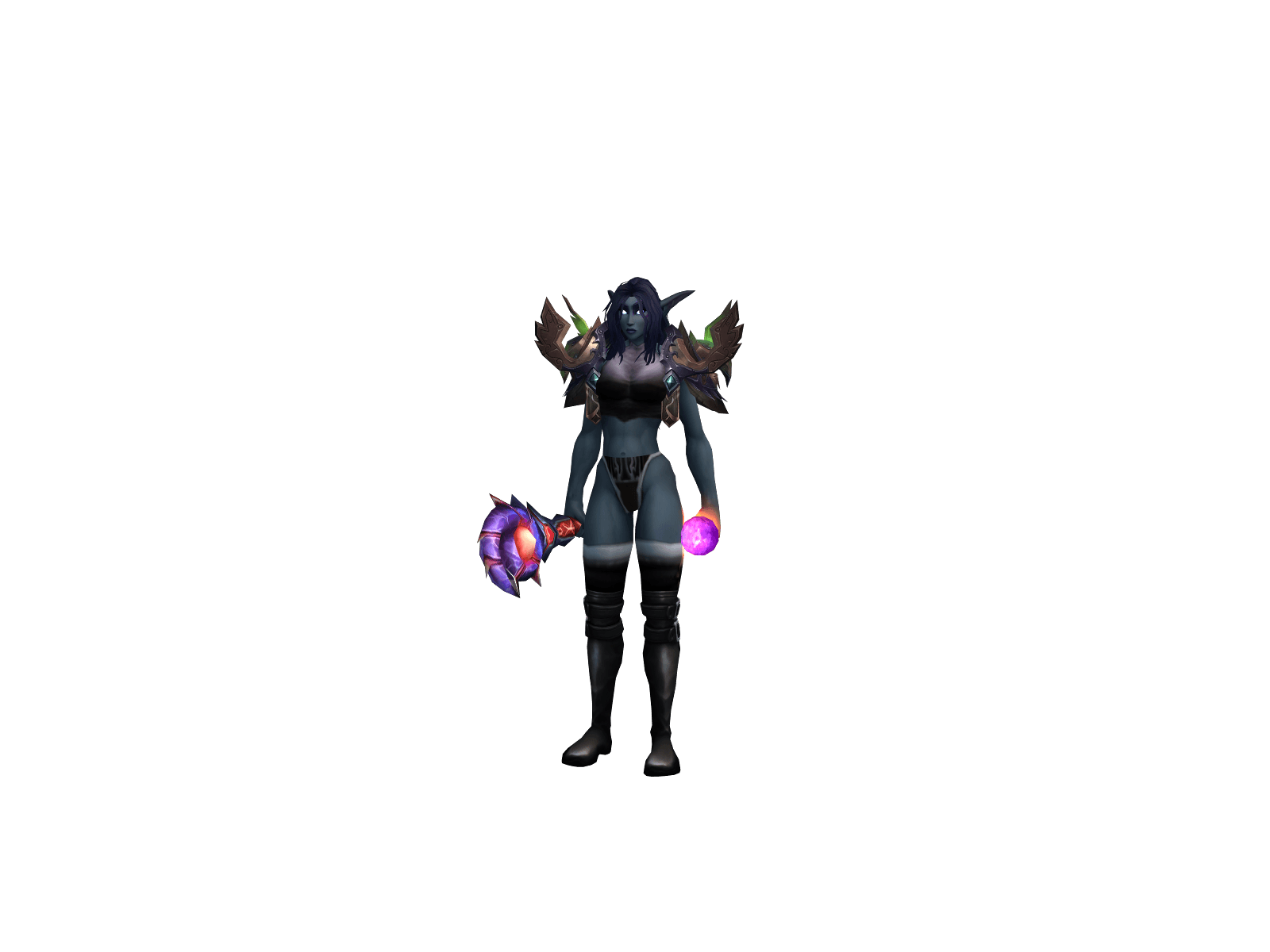 Michaela's character render