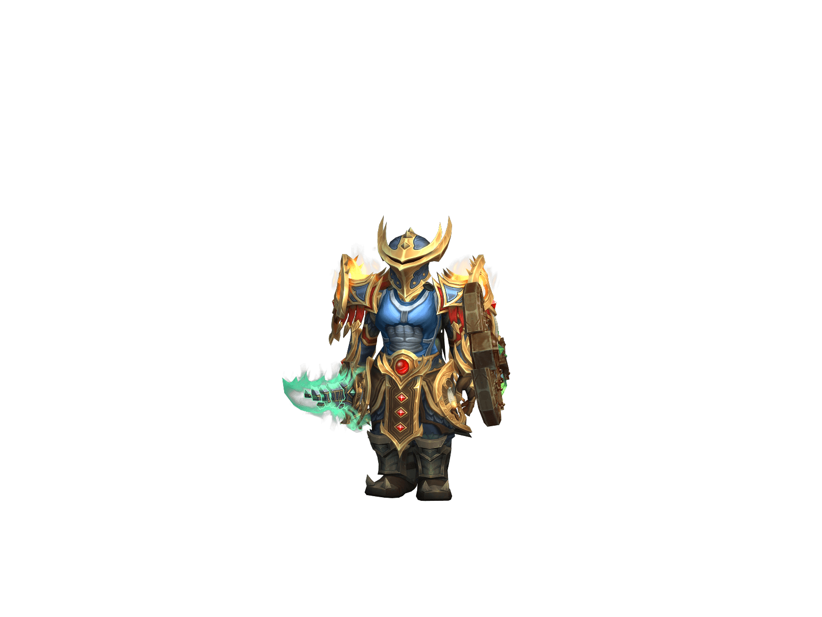 Character render of the top-ranked player
