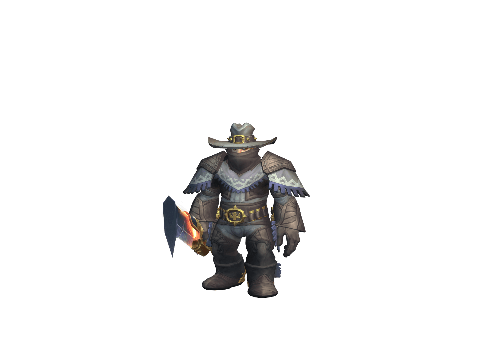 Character render of the top-ranked player
