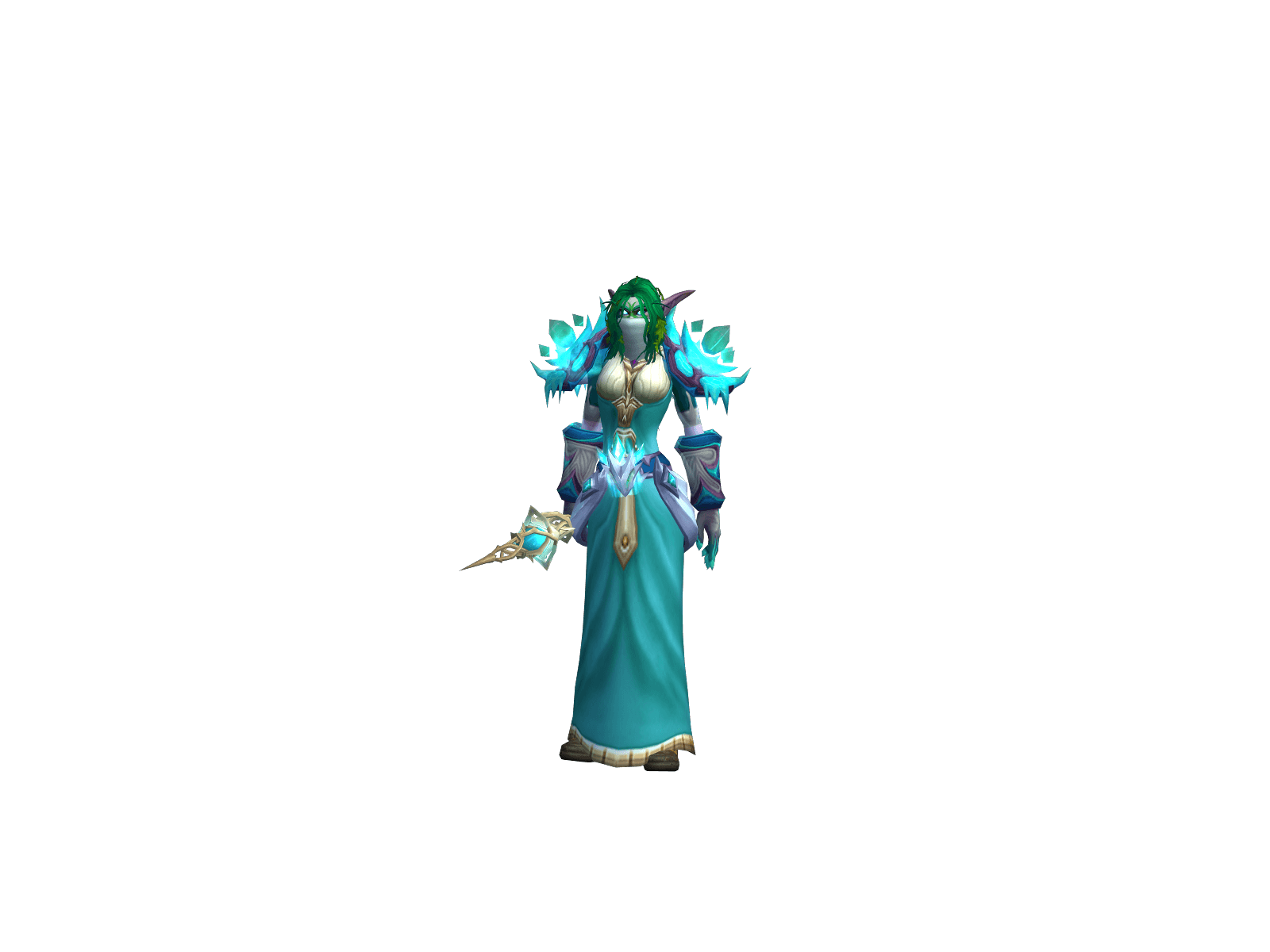 Character render of the top-ranked player