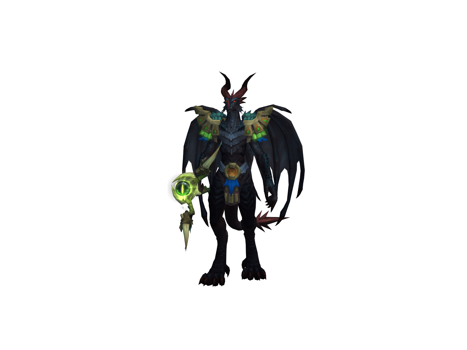 Førget's character render