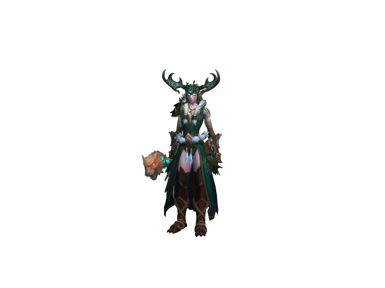 Deciduous's character render