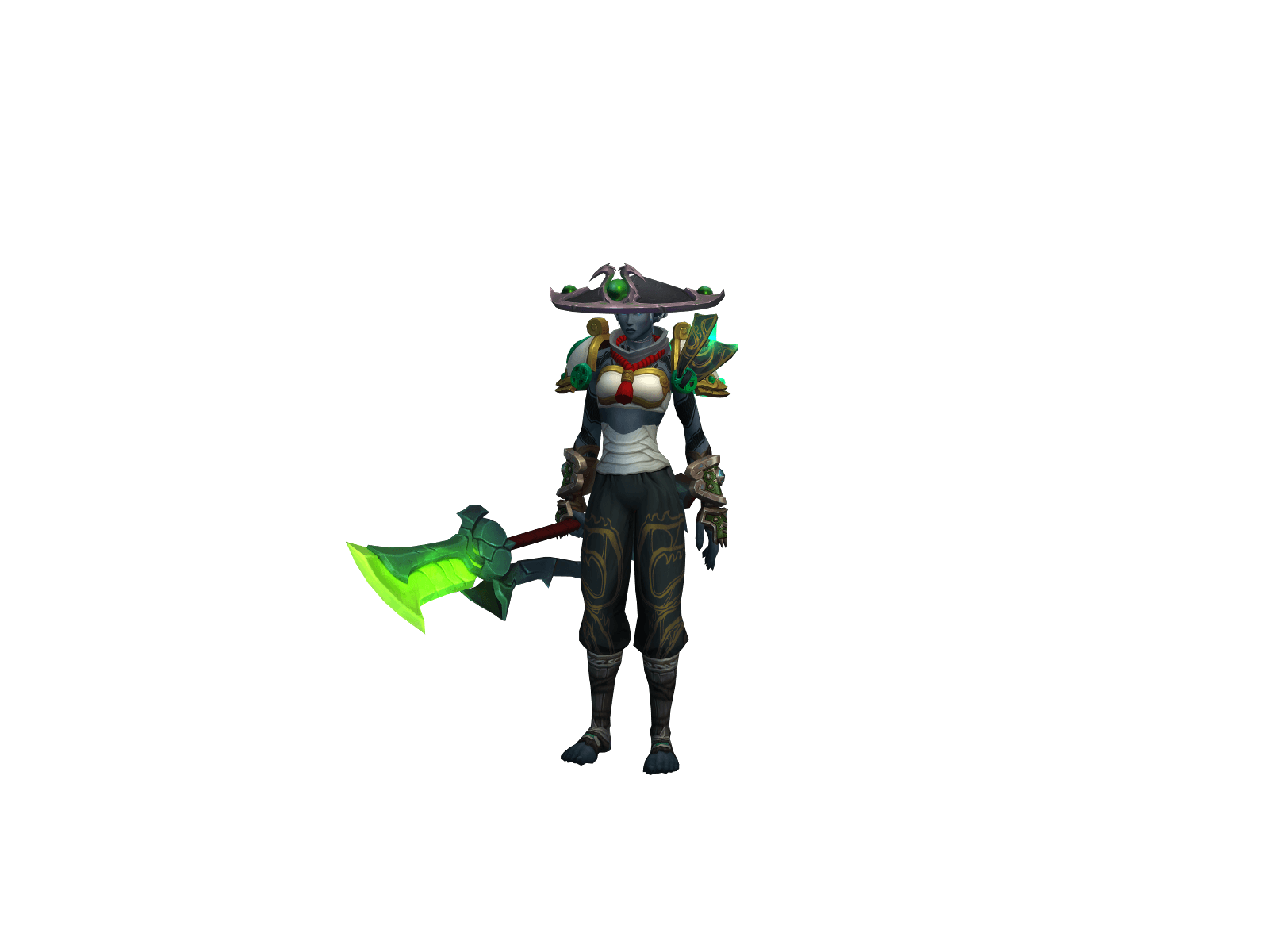 Ki's character render