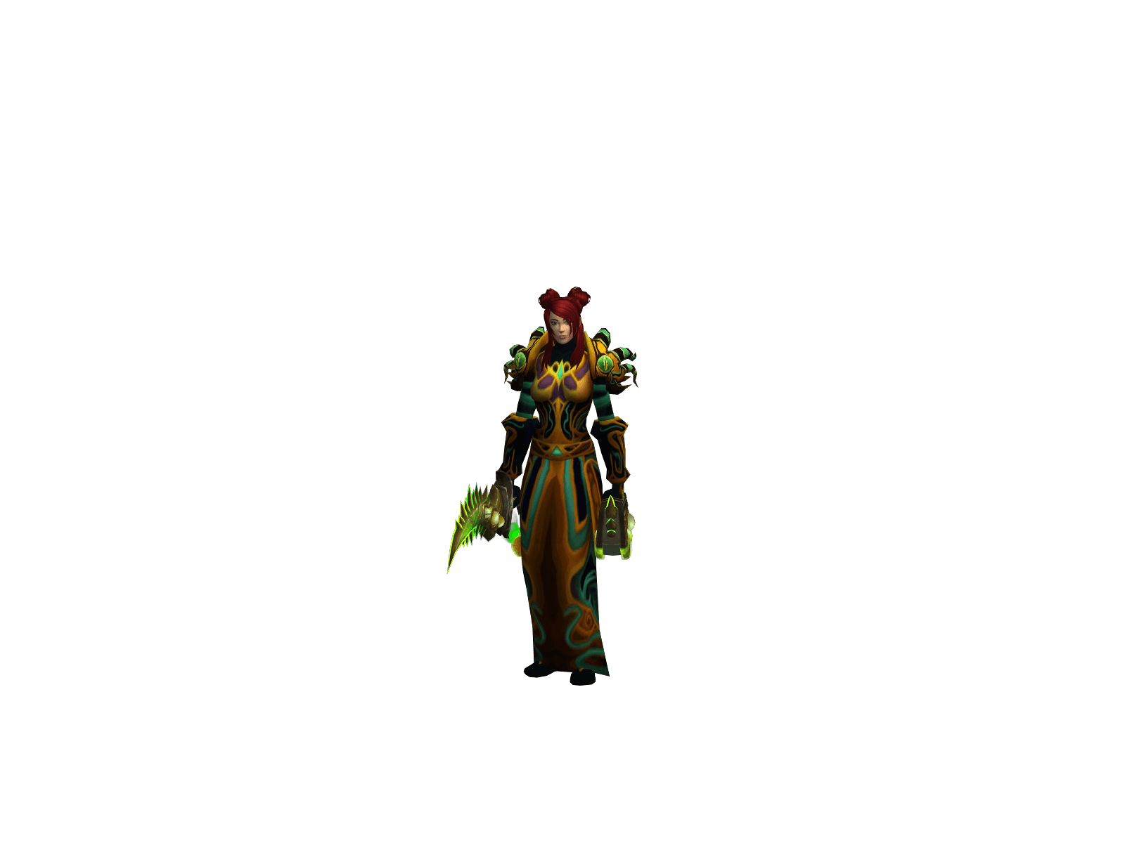 Fish's character render