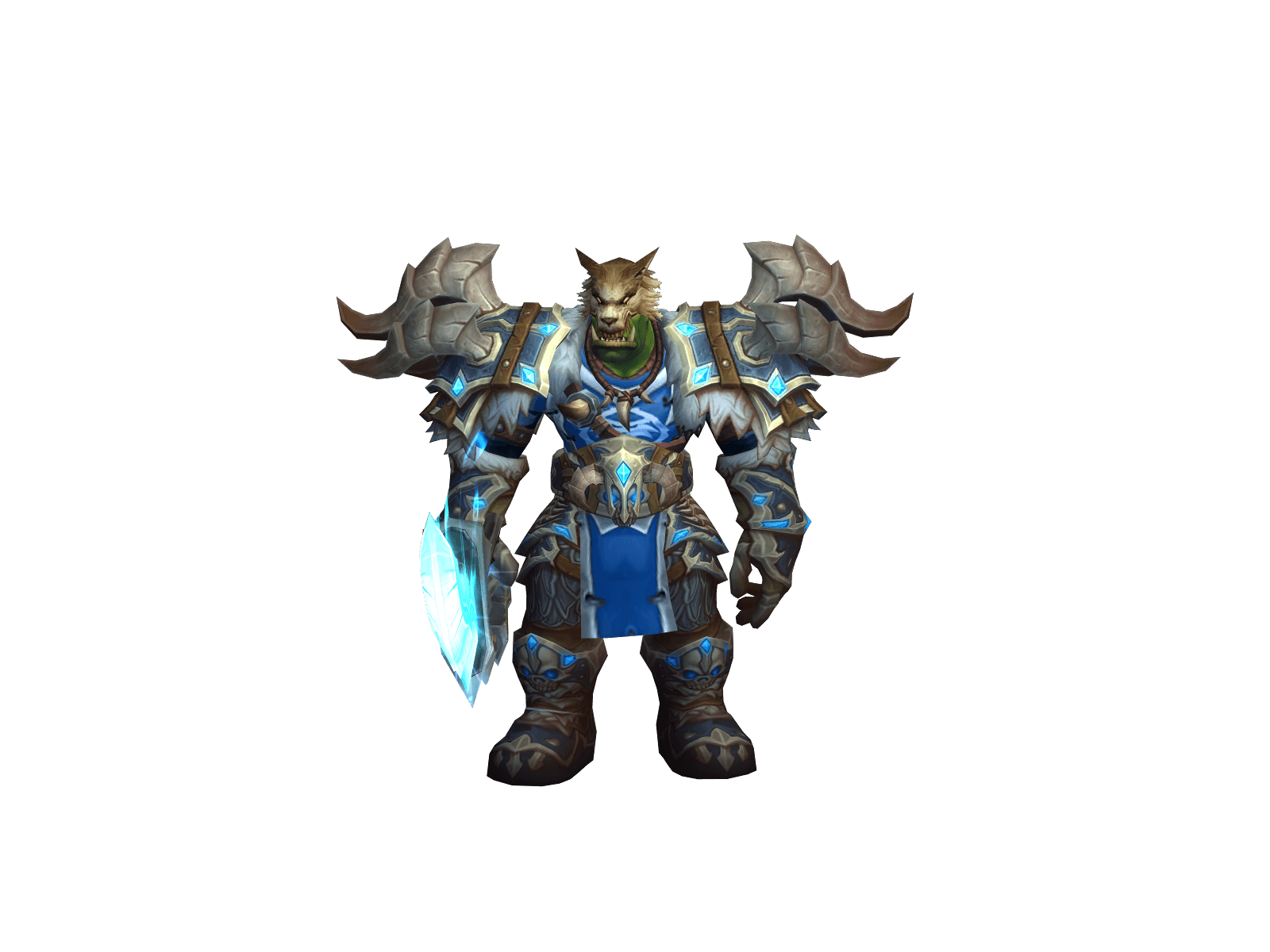 Wolf's character render