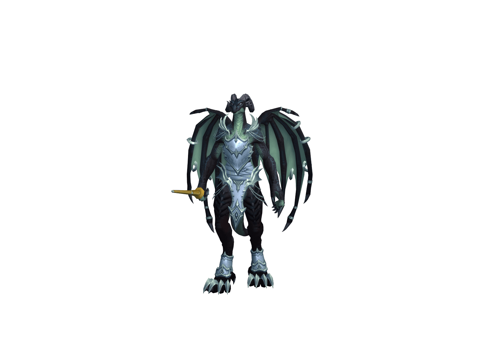 Character render of the top-ranked player