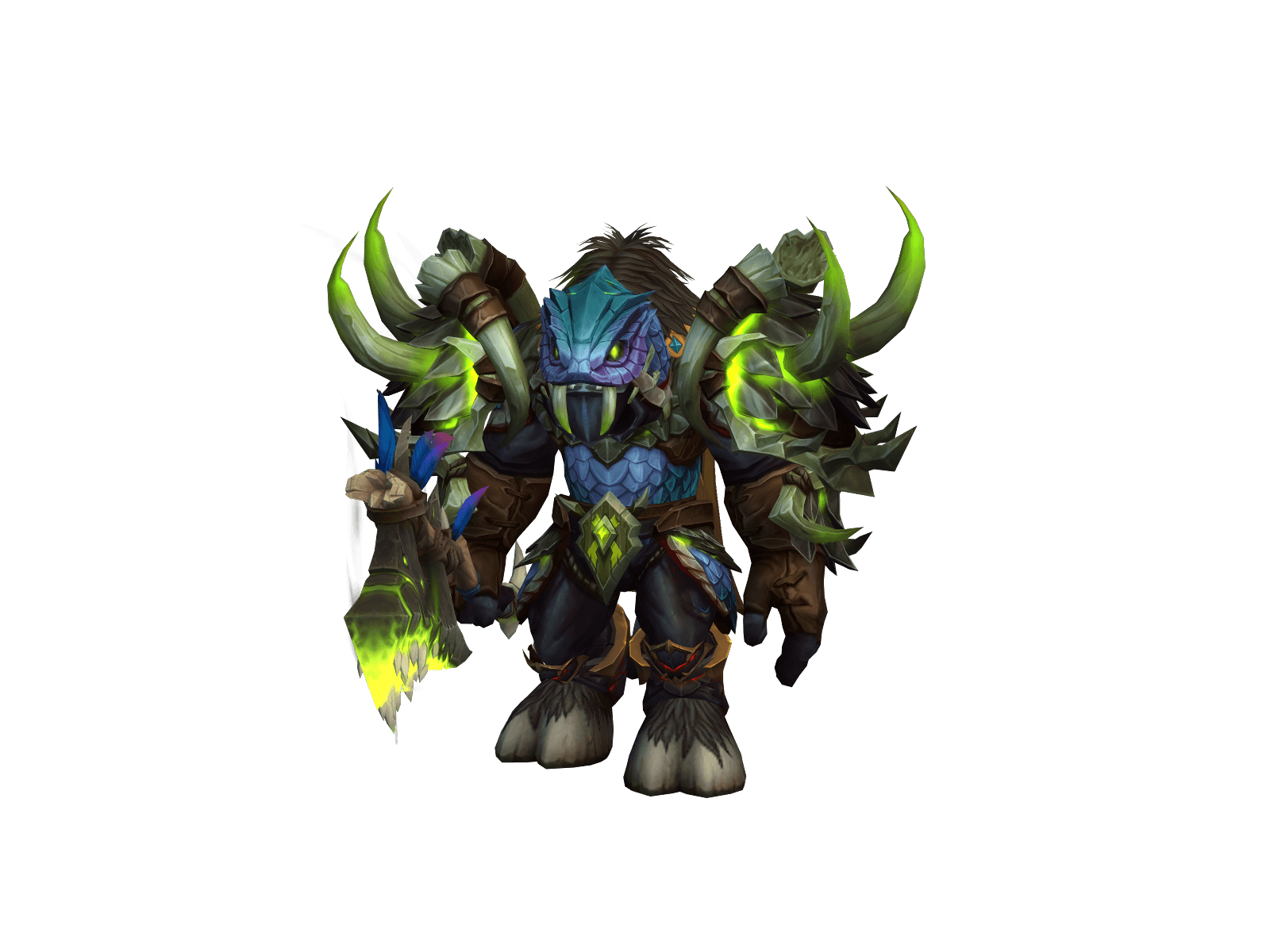 Character render of the top-ranked player