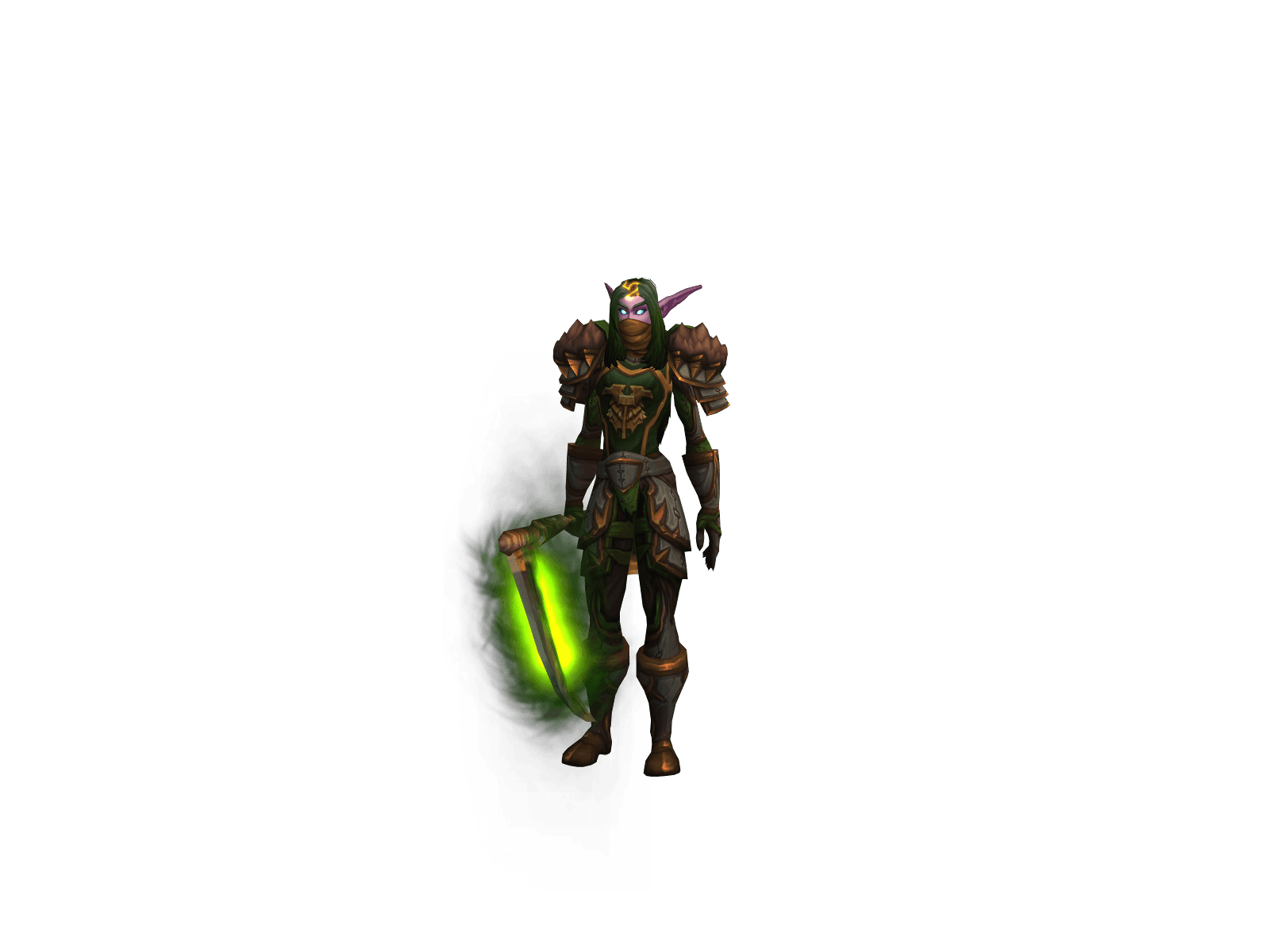 Character render of the top-ranked player