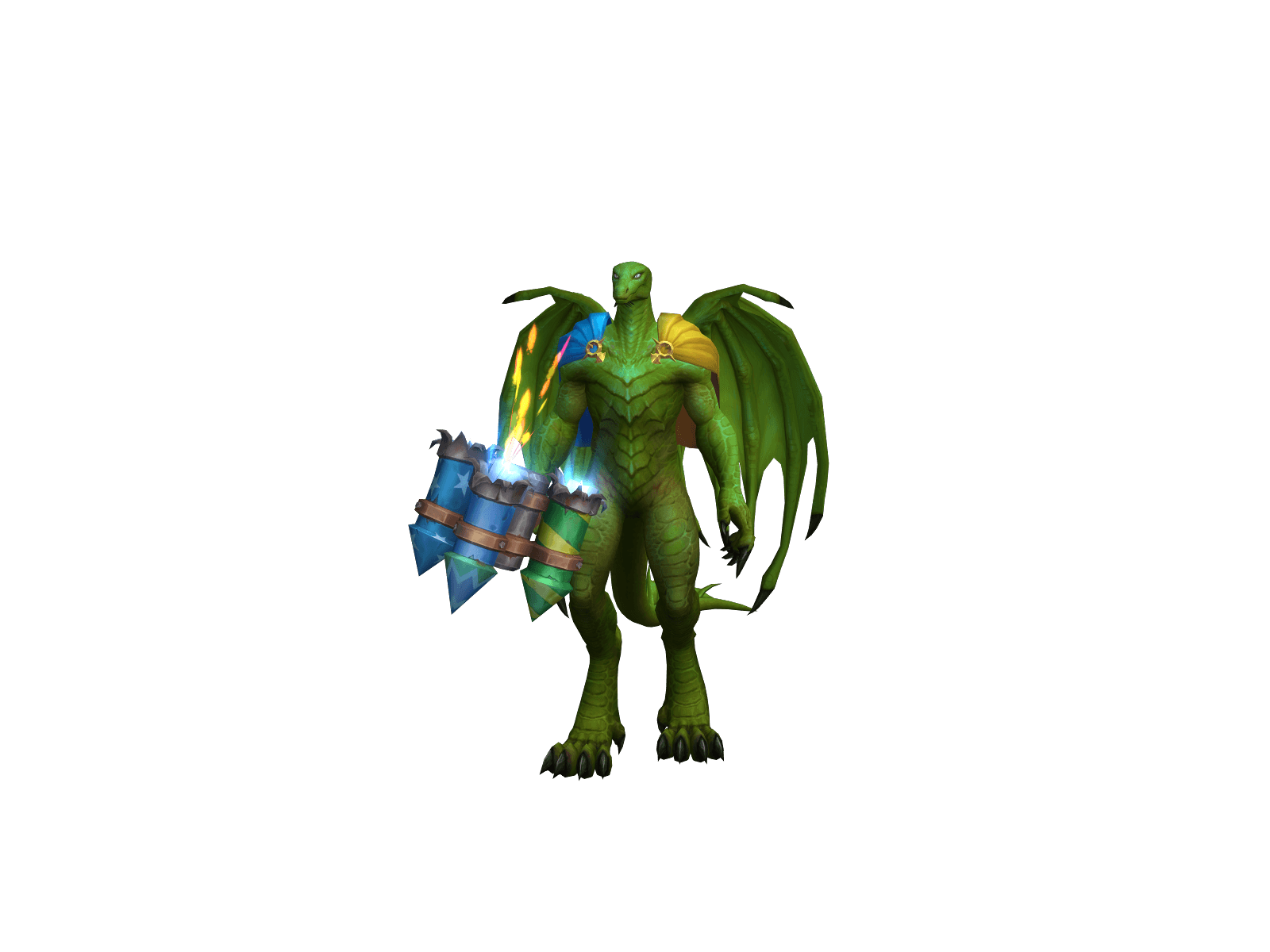 Immunelul's character render