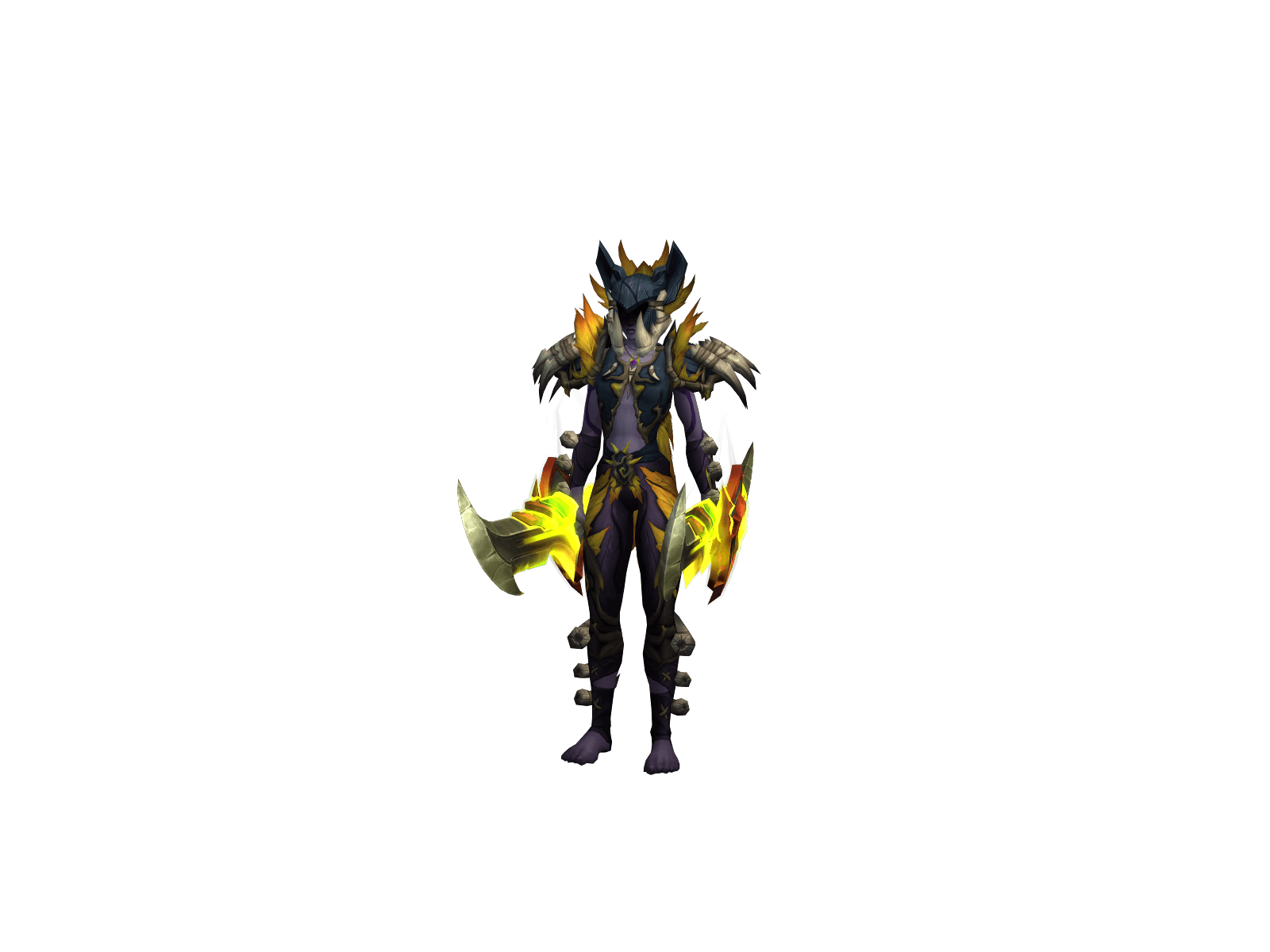 Character render of the top-ranked player