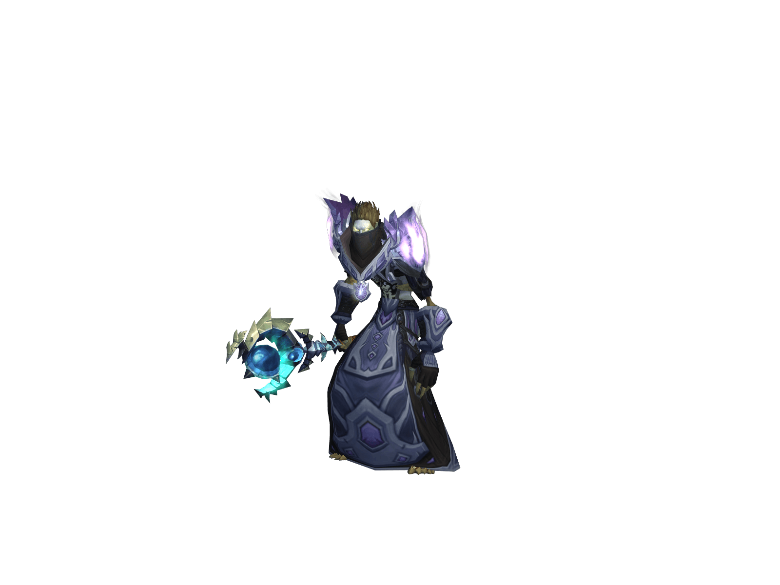 Character render of the top-ranked player