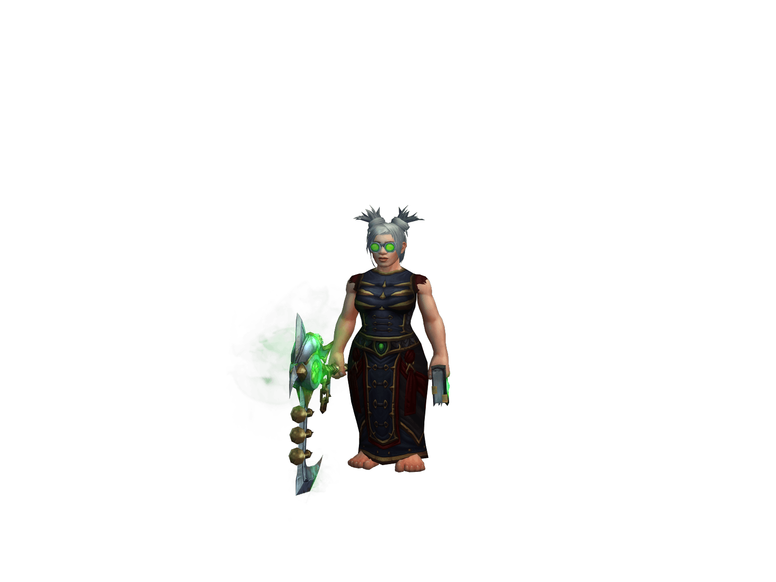 Práy's character render