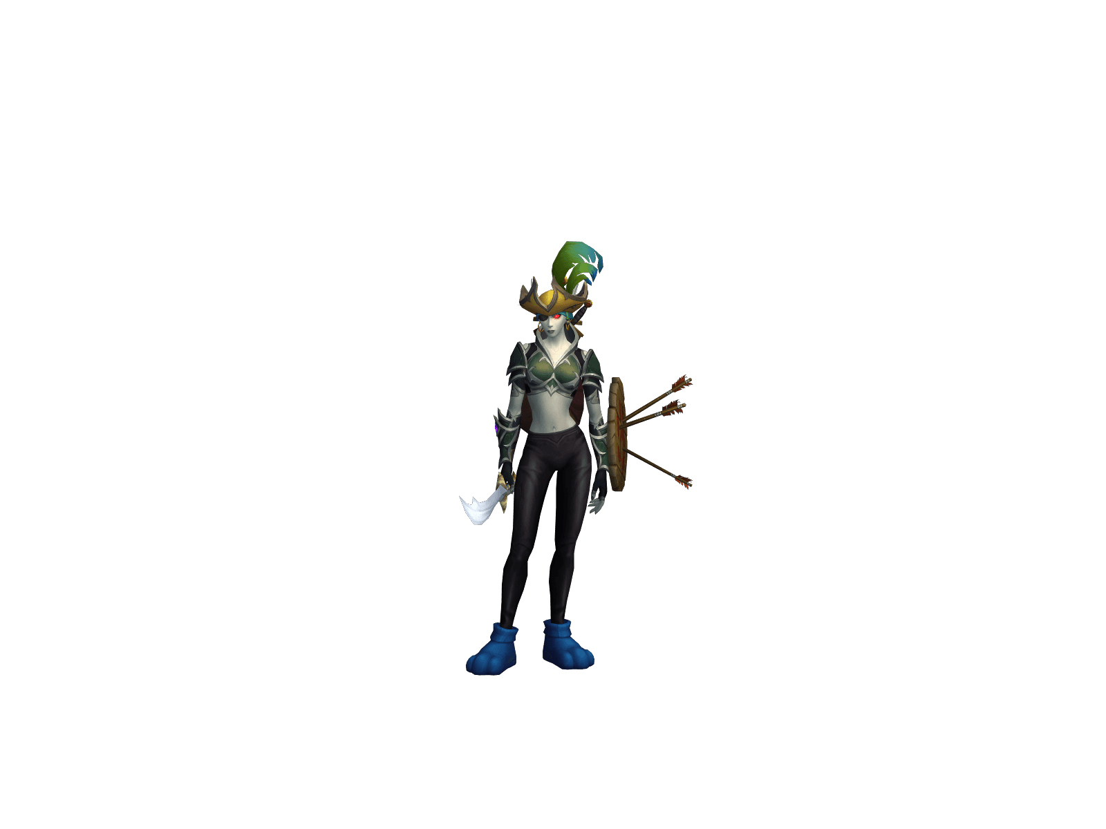 Katie's character render