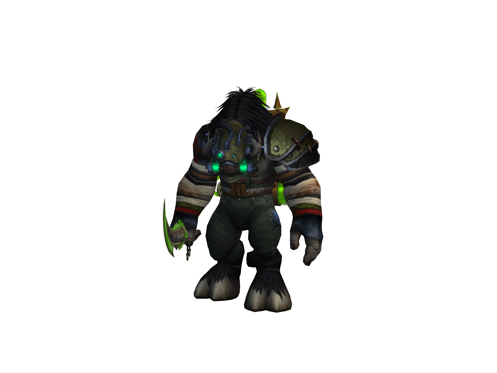 Hurts's character render
