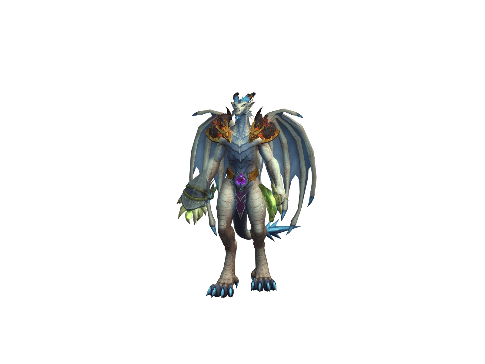 Charred's character render