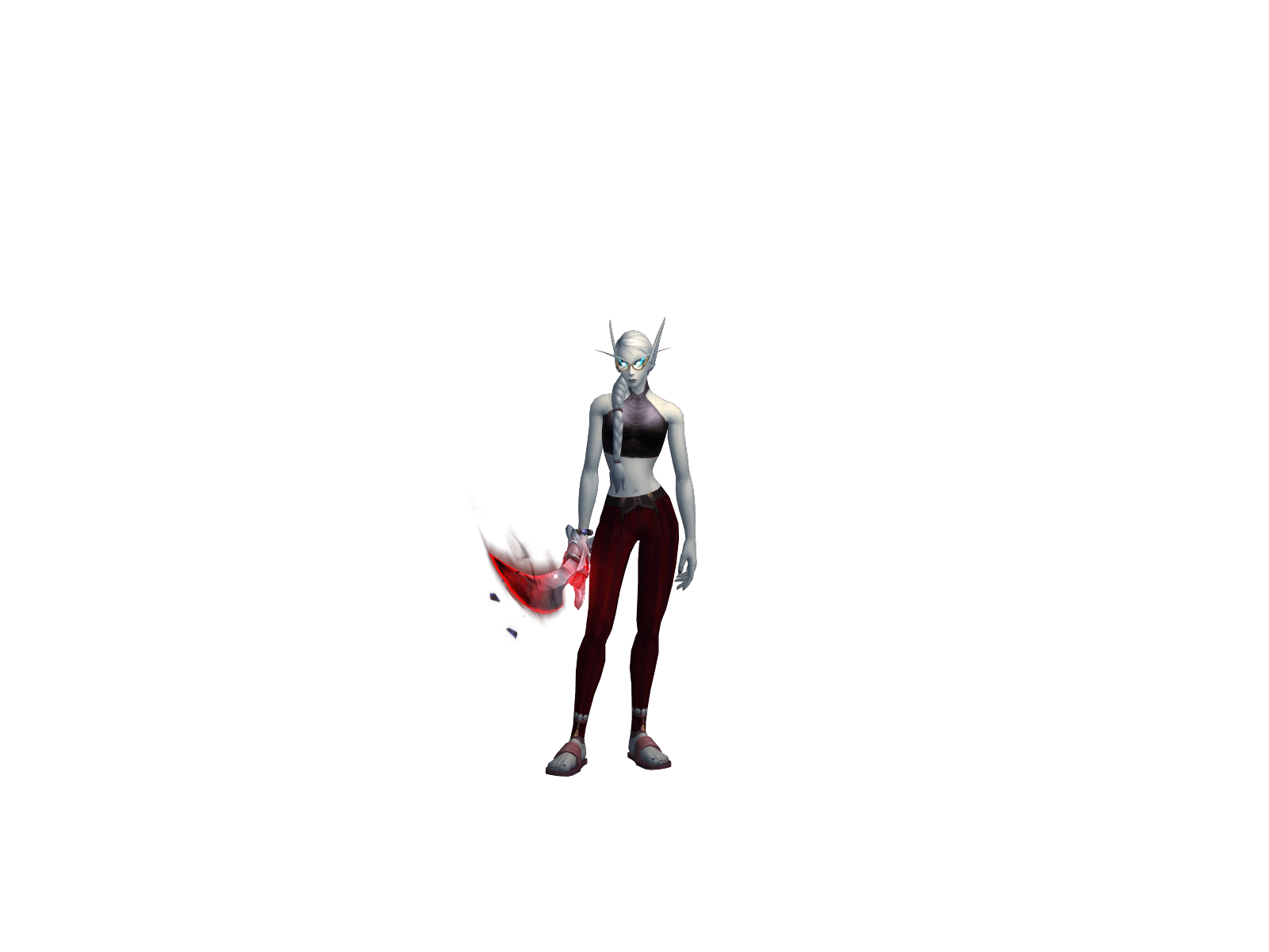 Velyste's character render
