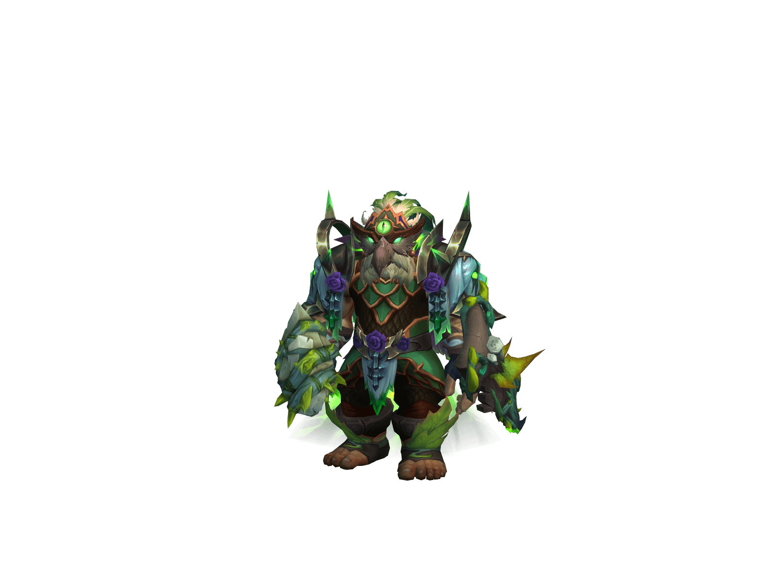 Hakashaga's character render