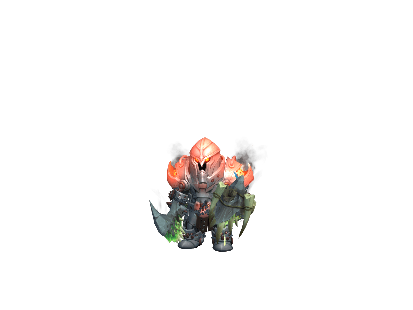 Pluviall's character render
