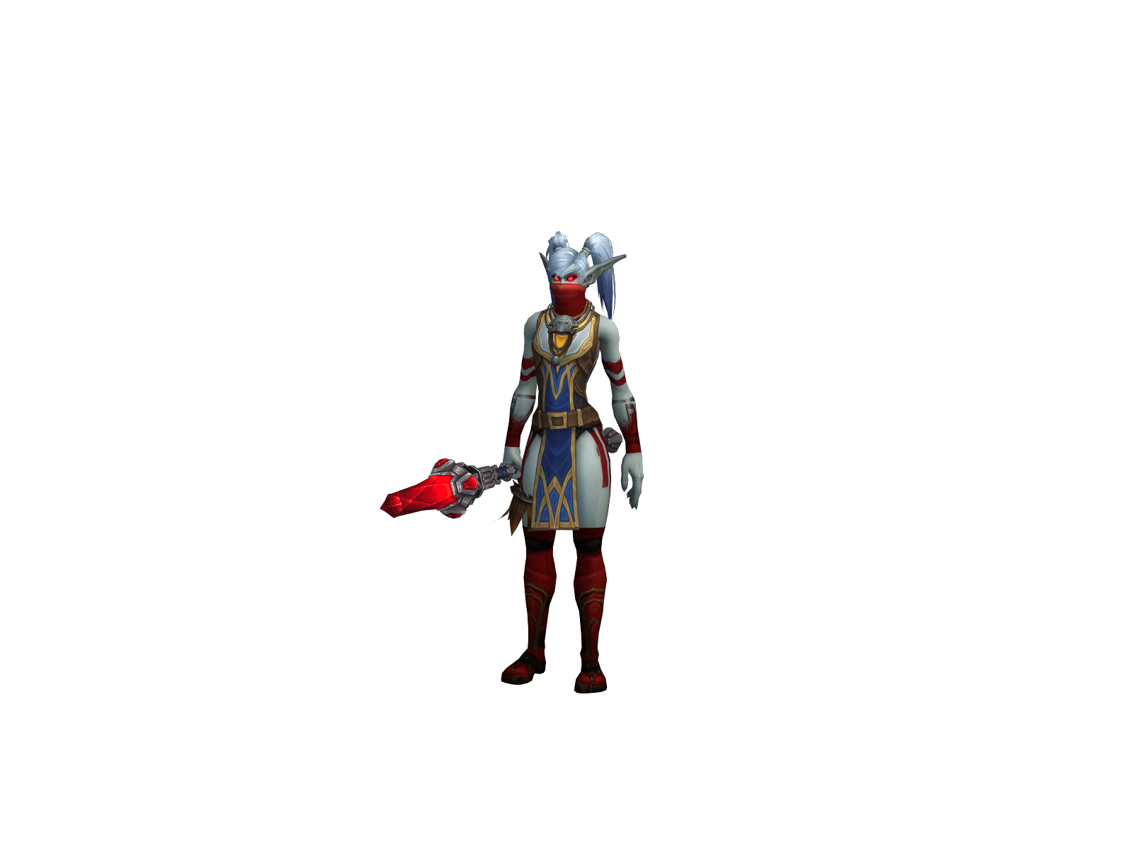 Dajág's character render