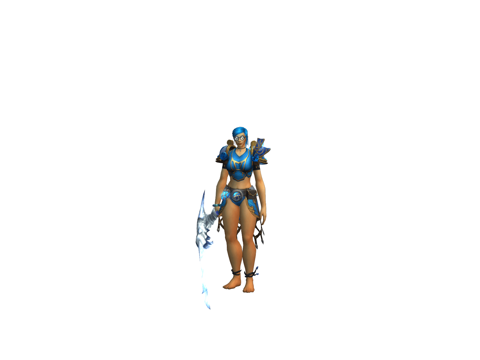 Bauchi's character render