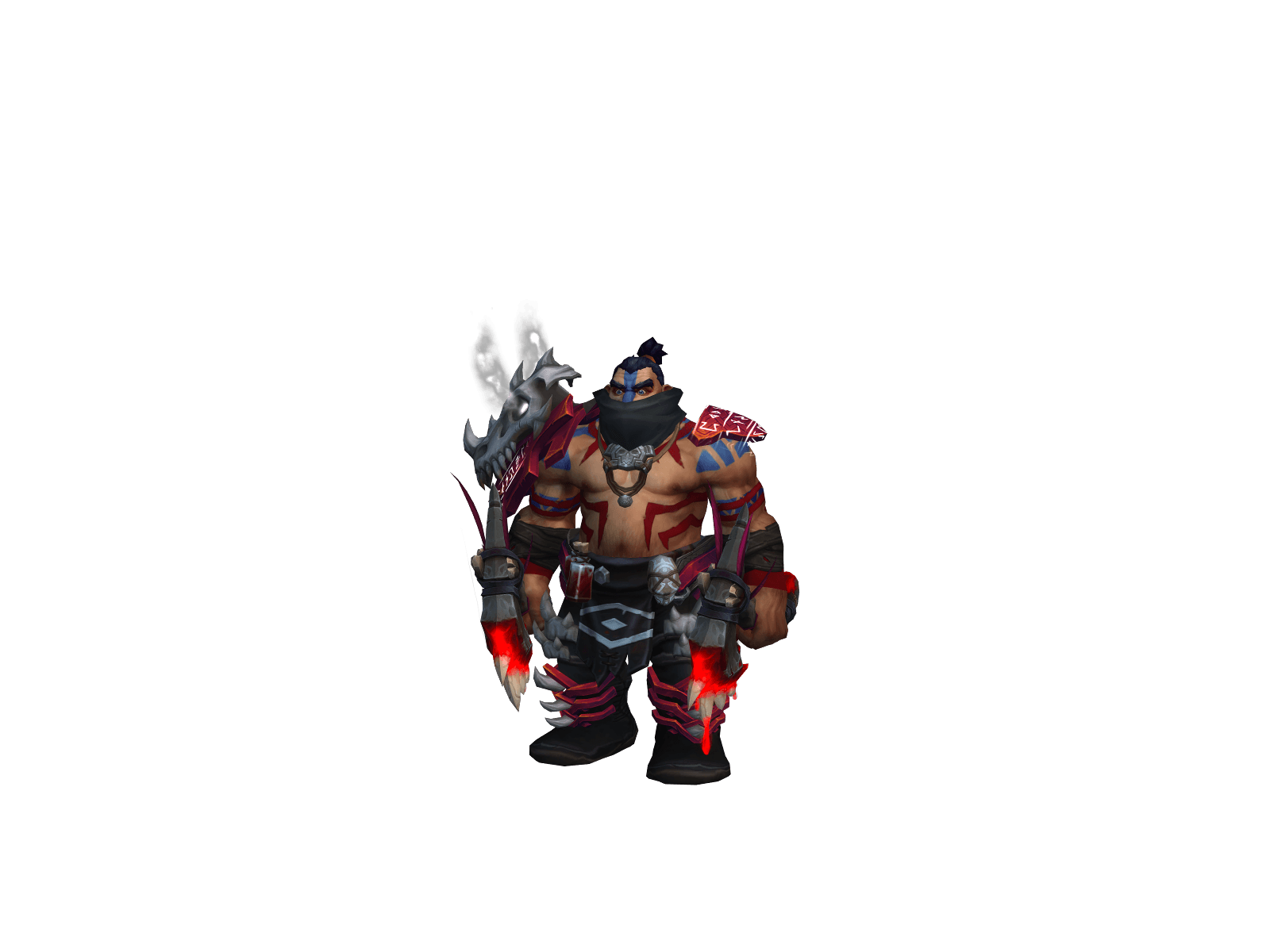Rakurai's character render