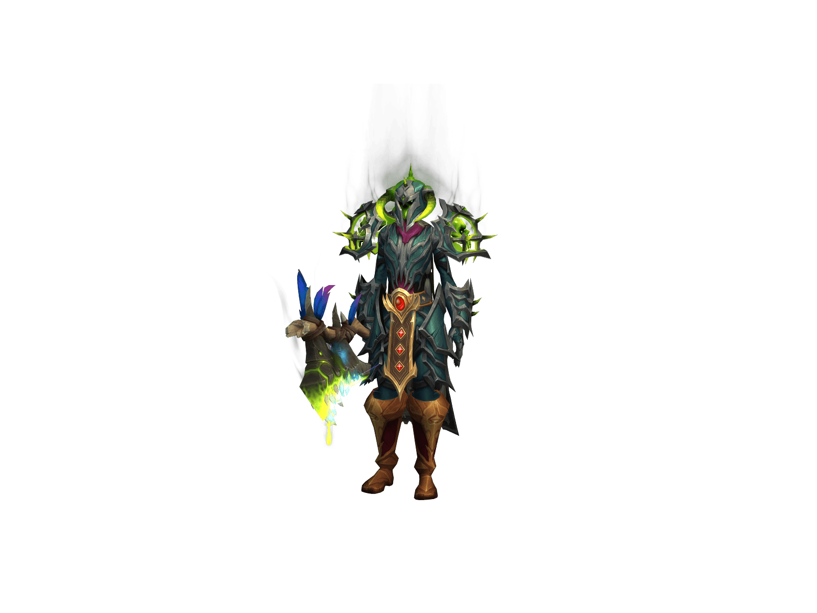 Character render of the top-ranked player